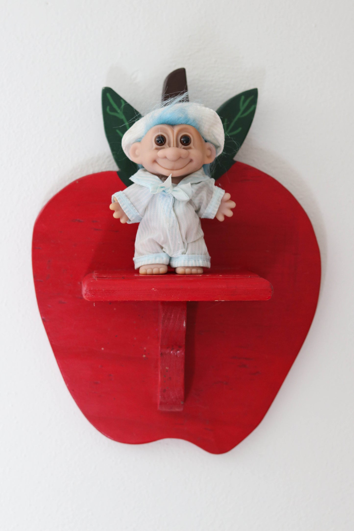 Vintage Blue Boy Bedtime Troll