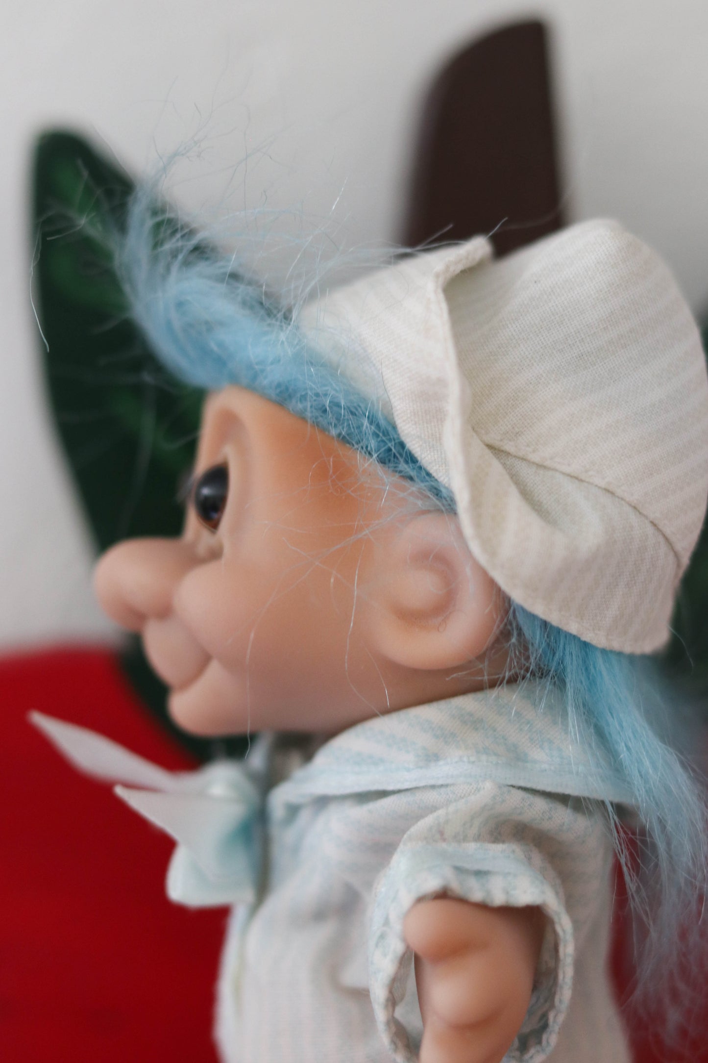 Vintage Blue Boy Bedtime Troll