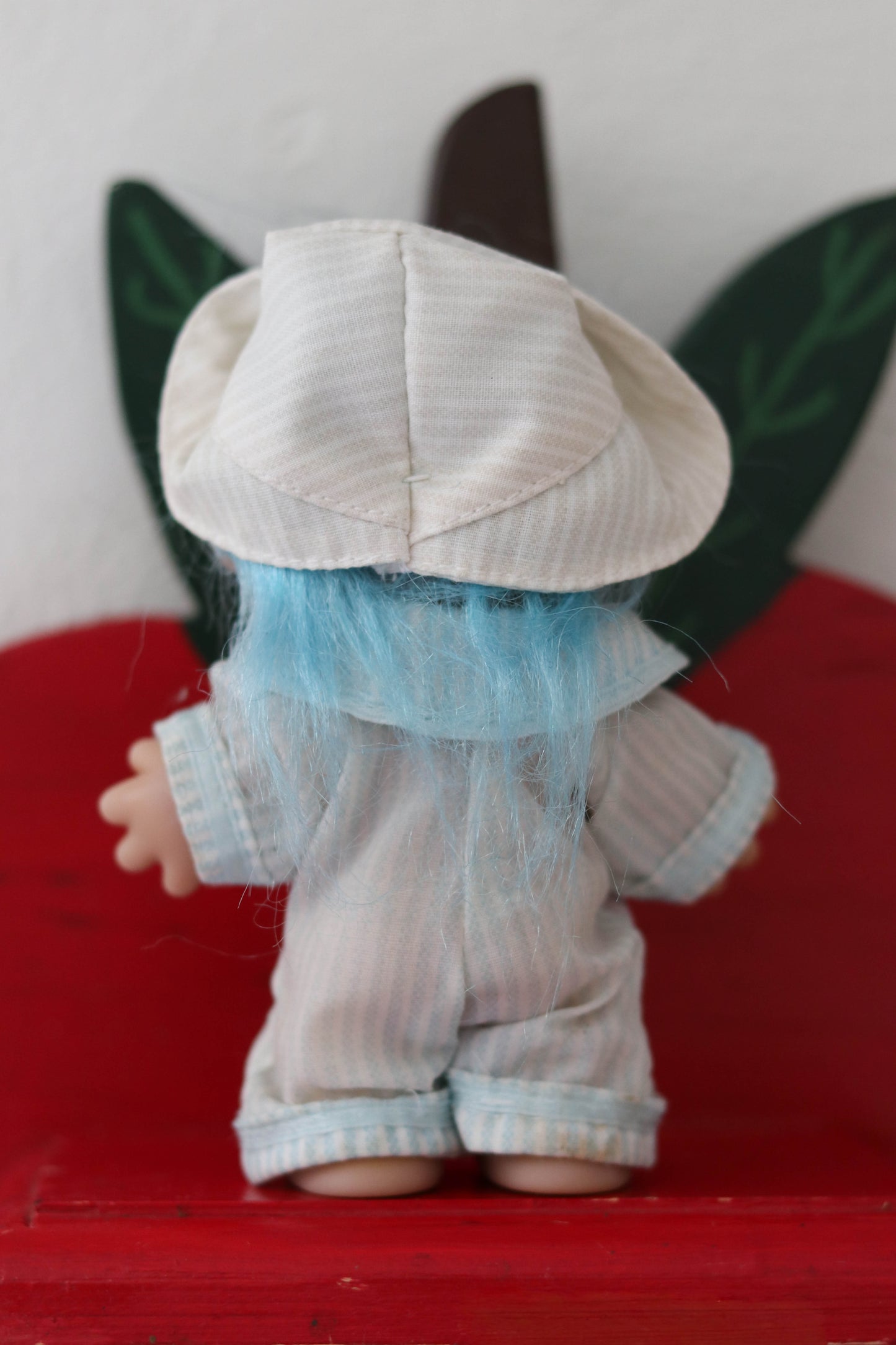 Vintage Blue Boy Bedtime Troll