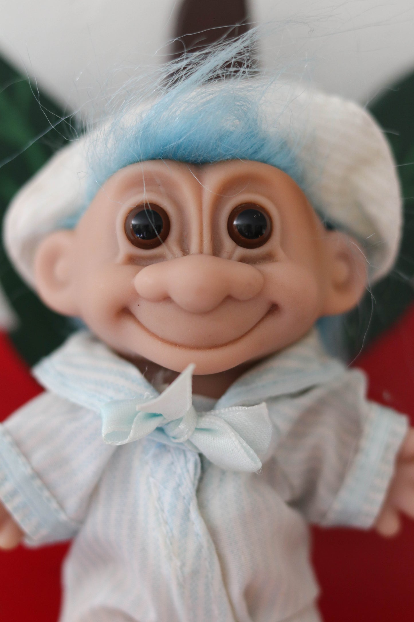 Vintage Blue Boy Bedtime Troll