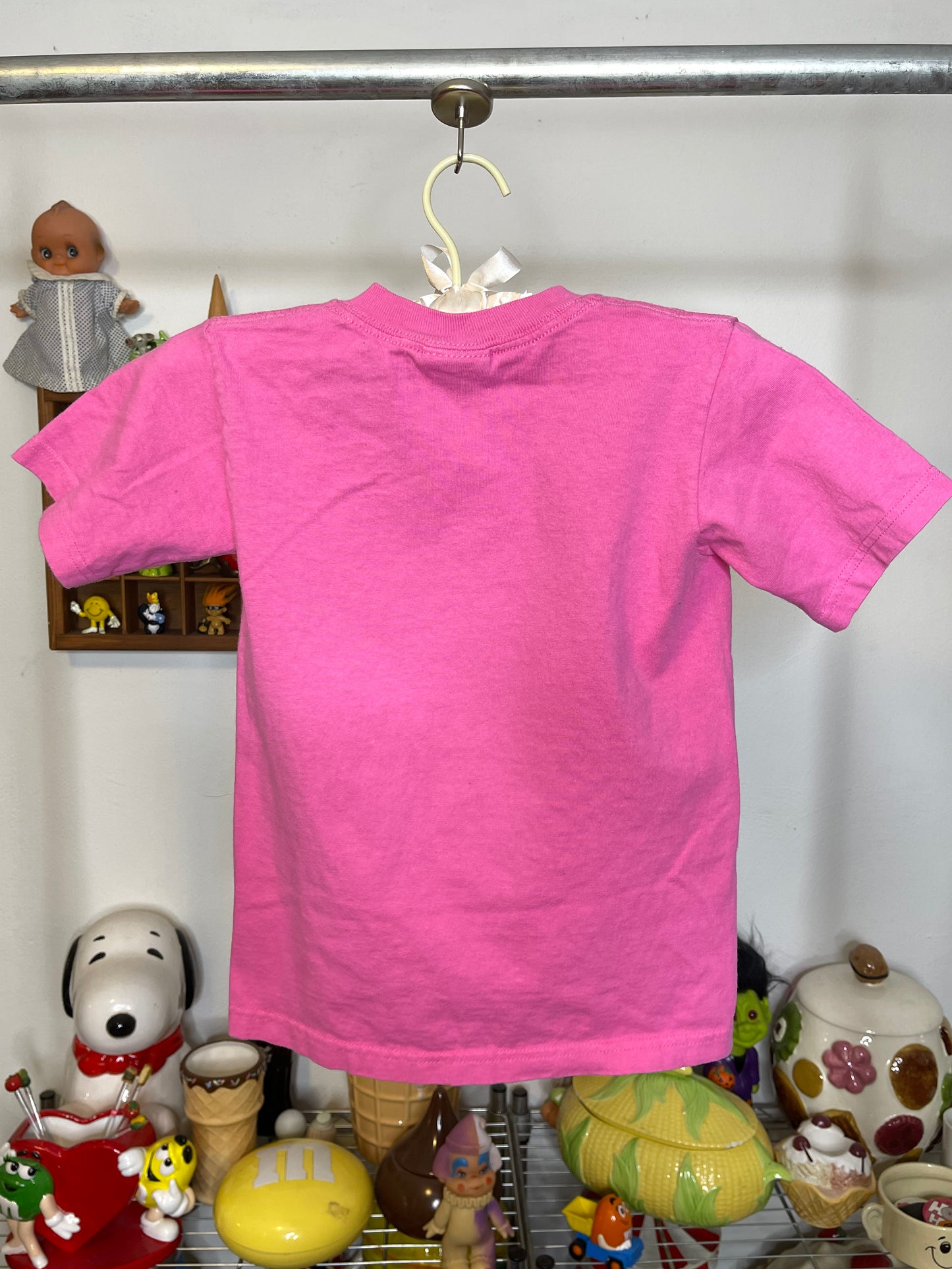 Vintage 2000s Pink Disney Princess Youth Kids Tee Sz XS (4-5)