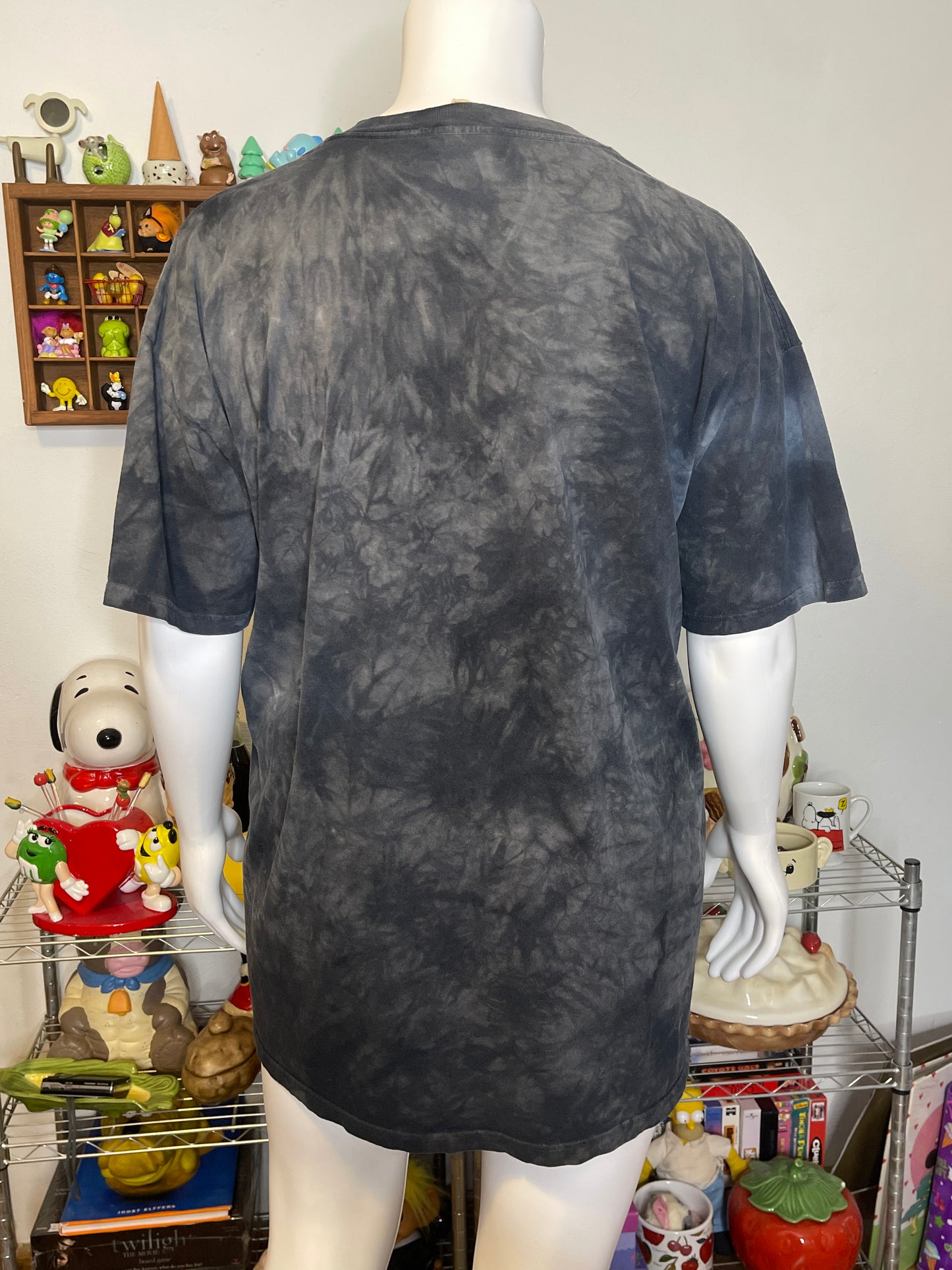 2000s Stargazer Onyx Angel Fairy Tie-dye Graphic Tee Sz XXL