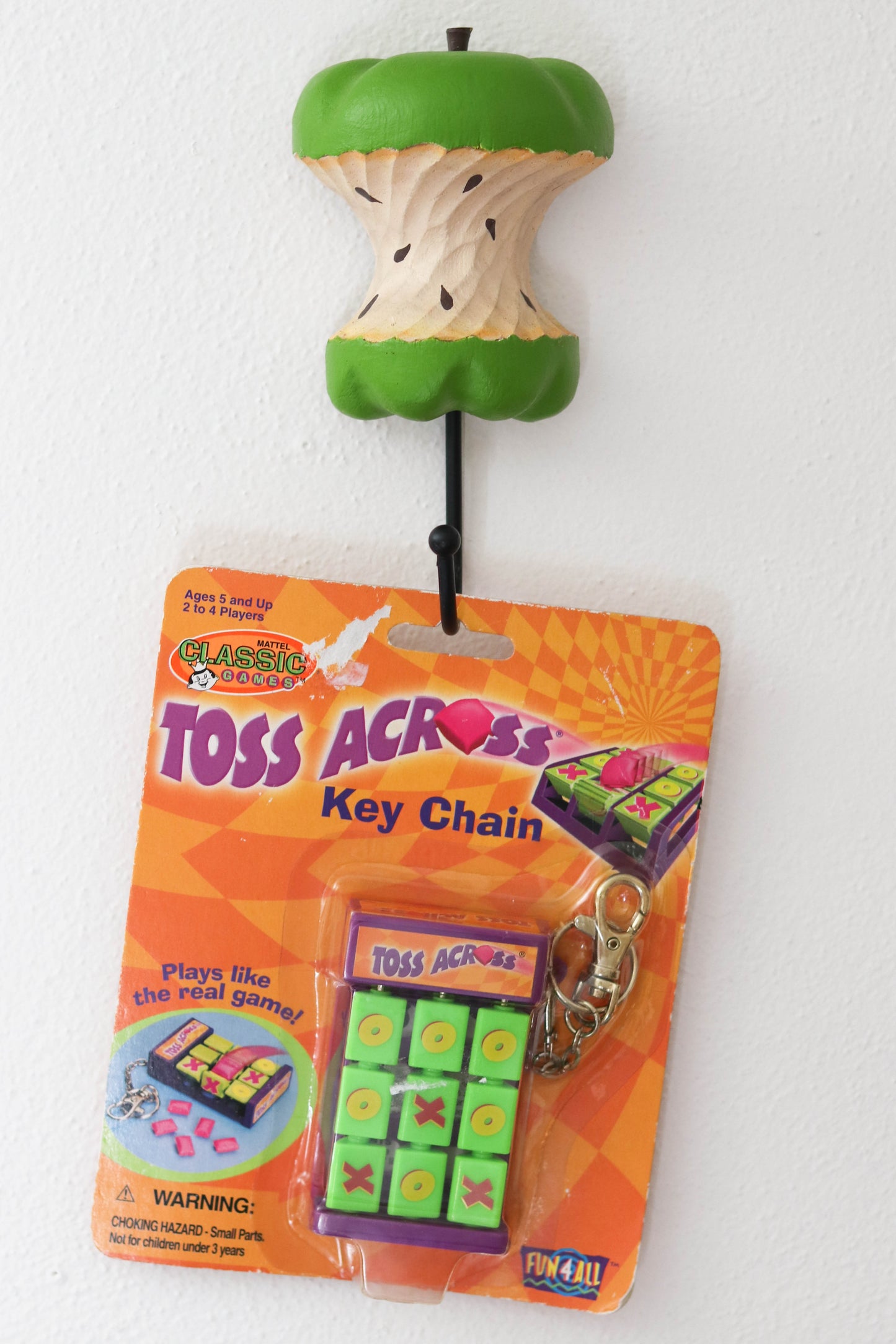 2000's Toss Across mini game keychain