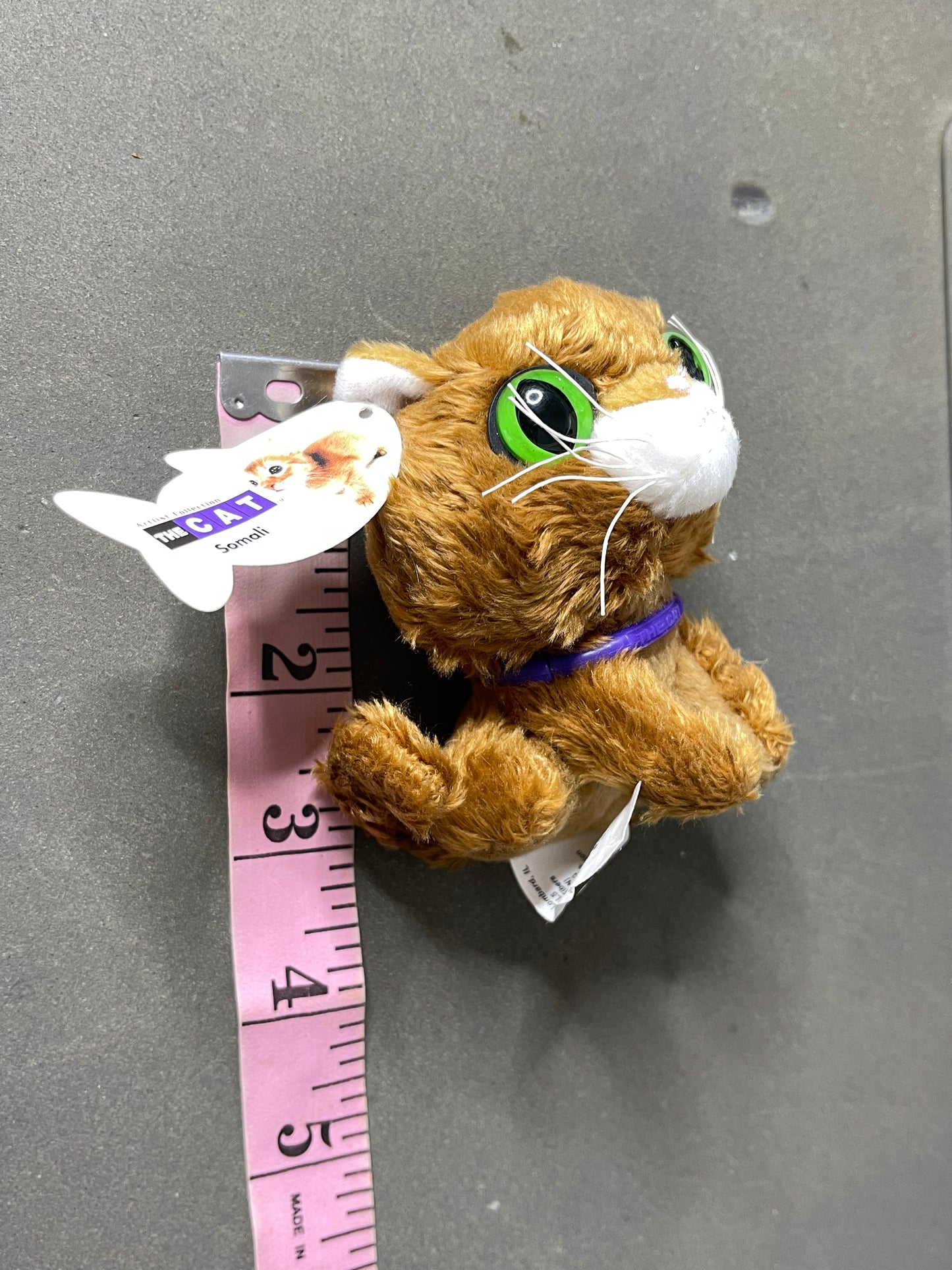 2000s THE CAT Somali Mini Plush