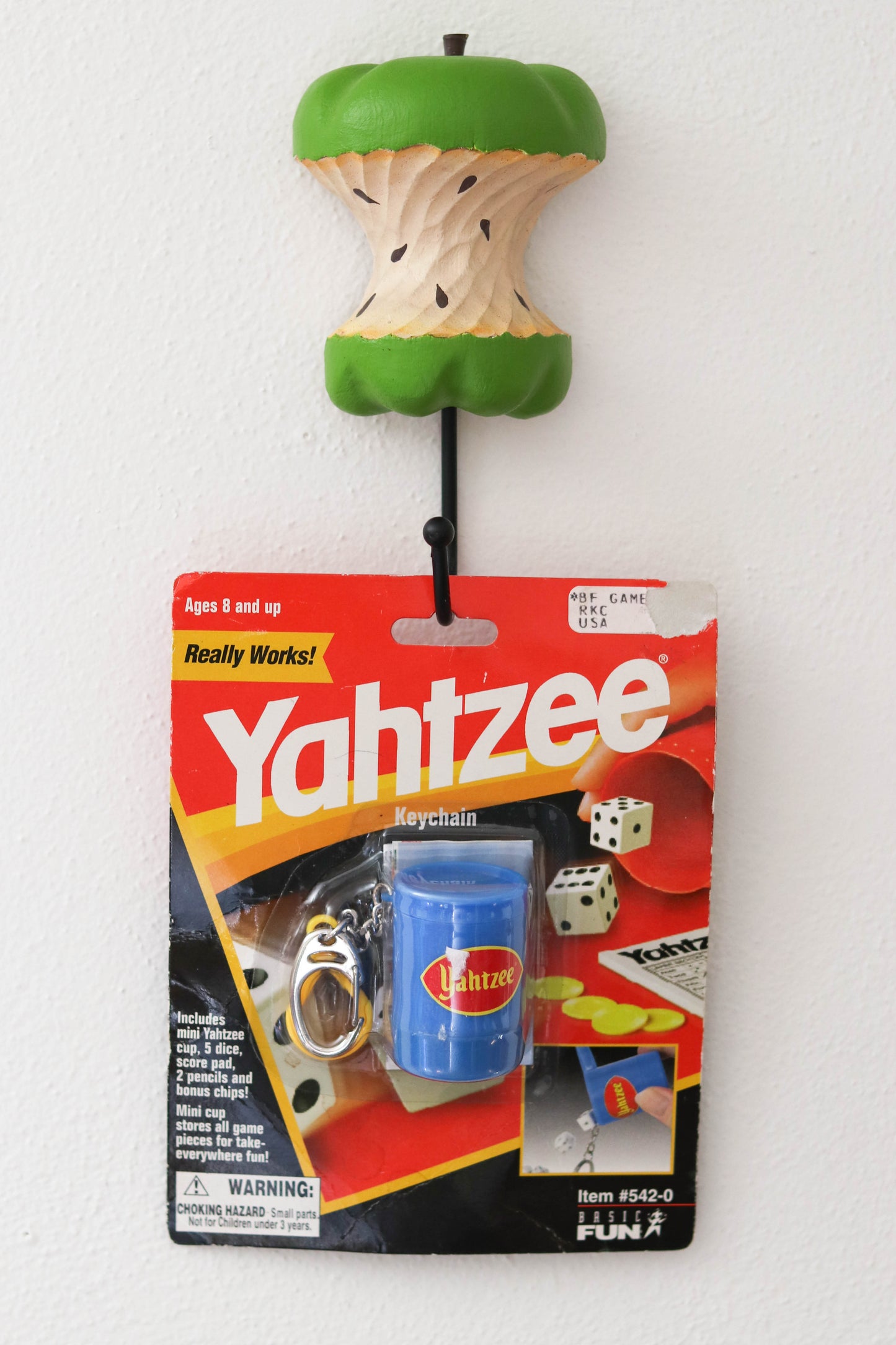 2000's Yahtzee mini game keychain