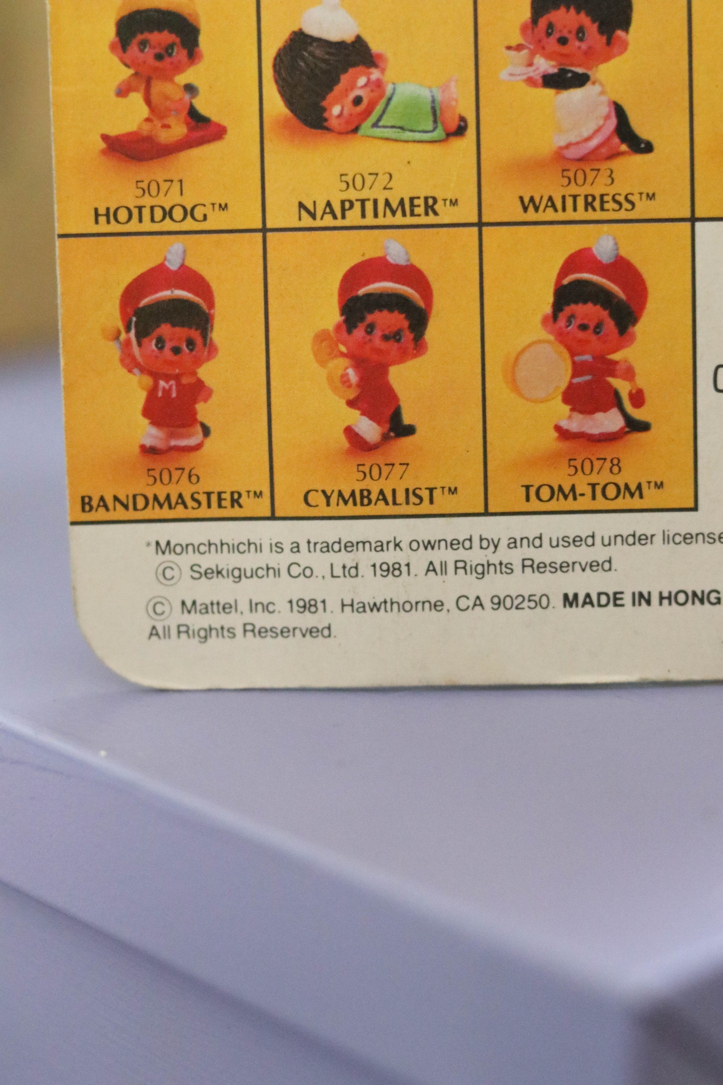 Vintage 80s Deadstock Monchhichi Collectible Trinket (Short Stop A)