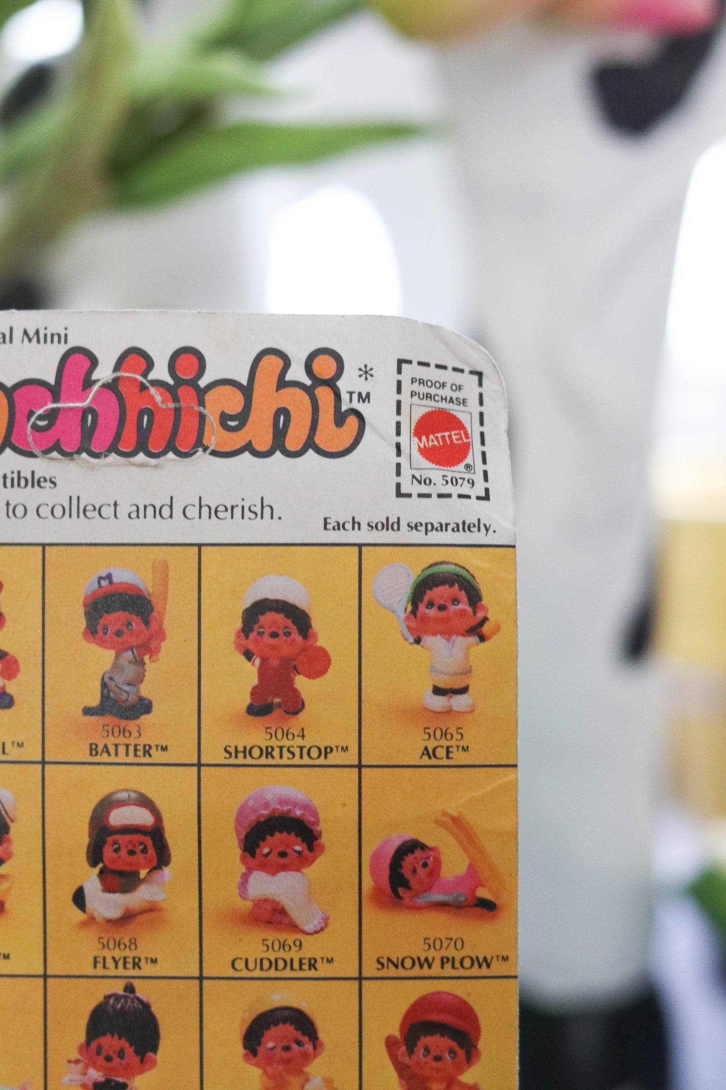 Vintage 80s Deadstock Monchhichi Collectible Trinket (Batter A)