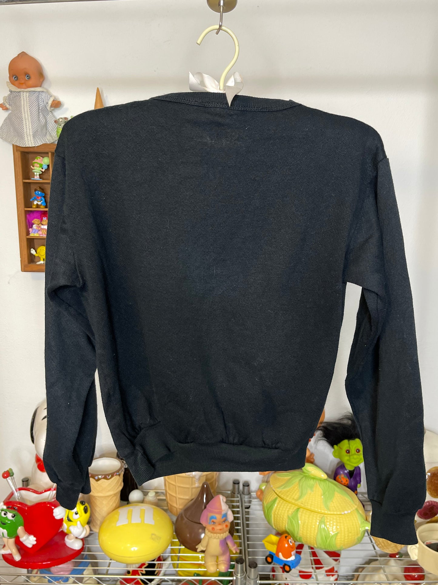 Vintage 80s Cosmic Snow Patrol Space Kids Crewneck Sweater