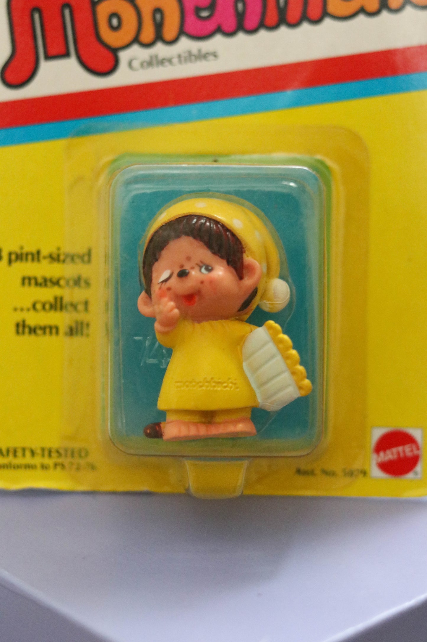 Vintage 80s Deadstock Monchhichi Collectible Trinket (Snuggler)