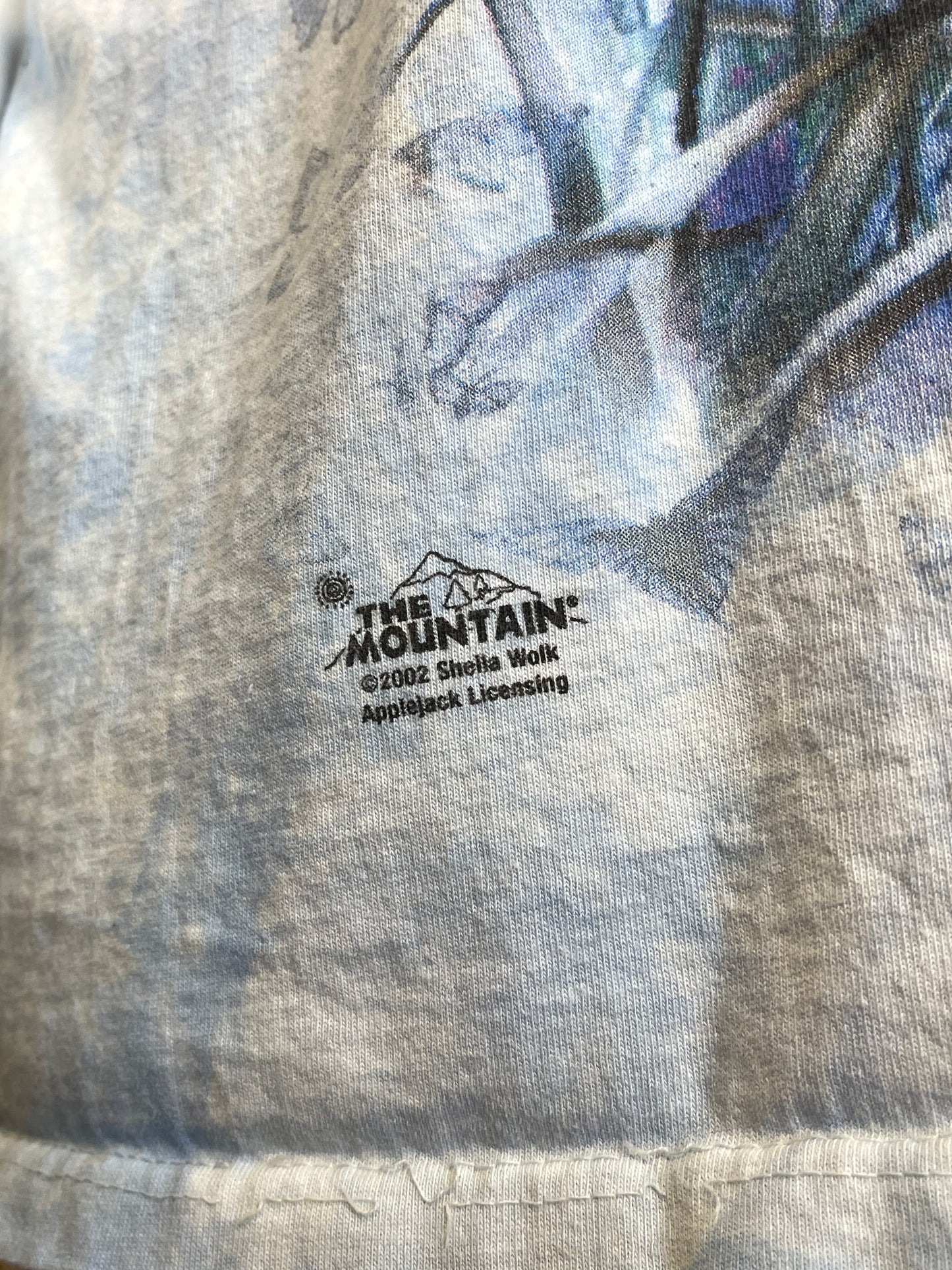 Vintage 2000s Field Of Dreams Butterfly Fairy Tie-dye Graphic Tee Sz XL