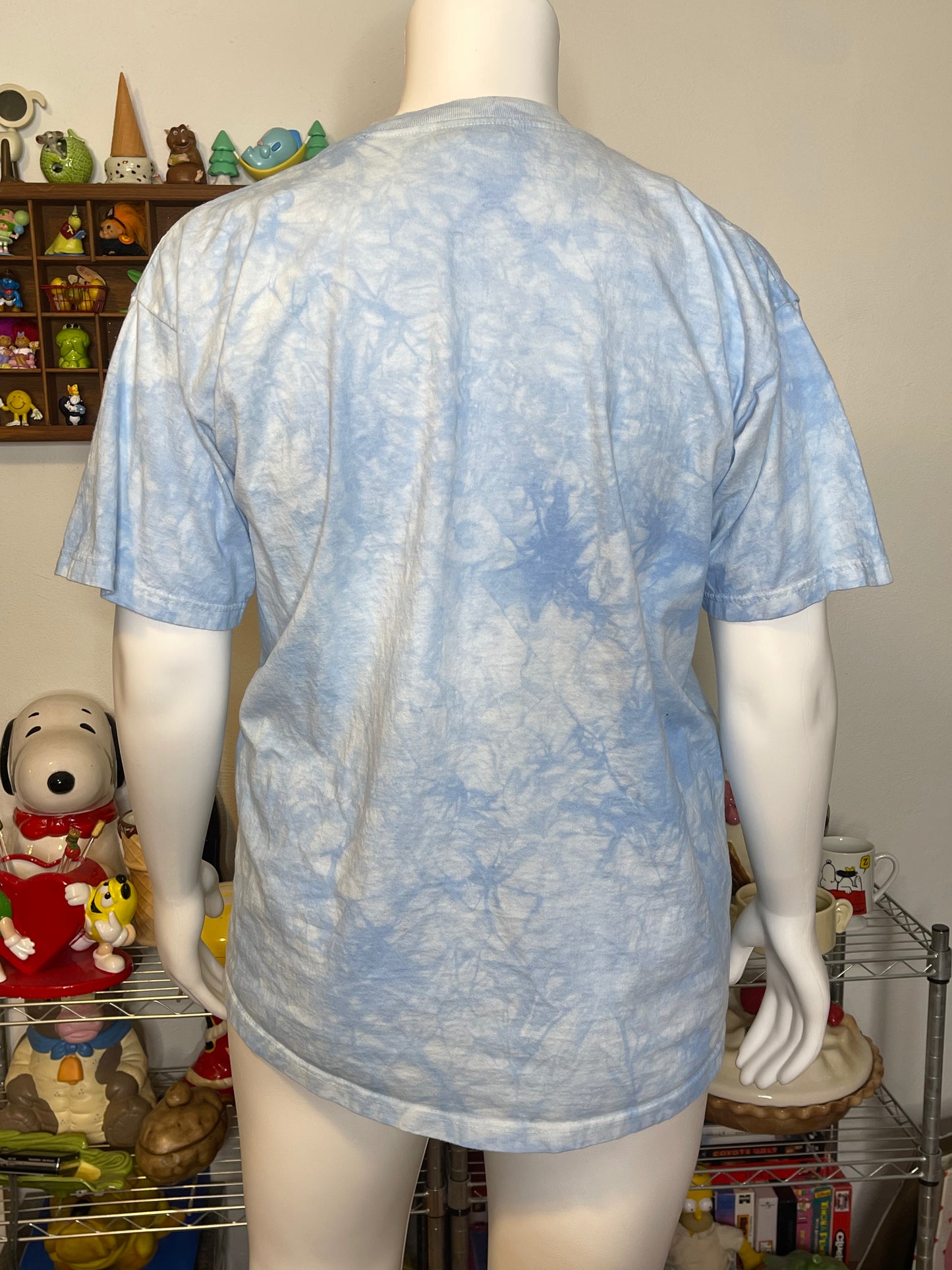 Vintage 2000s Field Of Dreams Butterfly Fairy Tie-dye Graphic Tee Sz XL