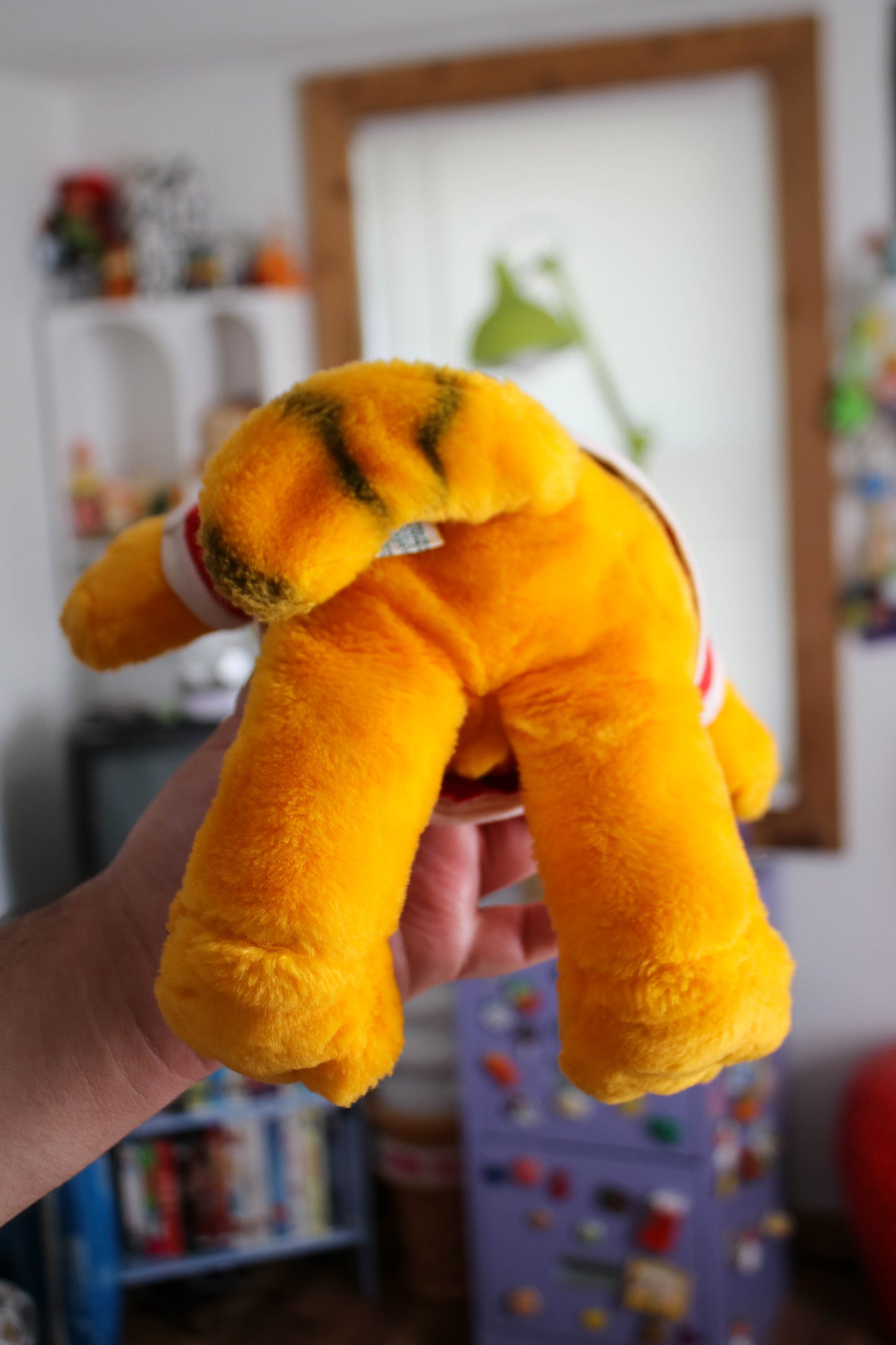 Vintage 80s Kissy Kissy Garfield Plush