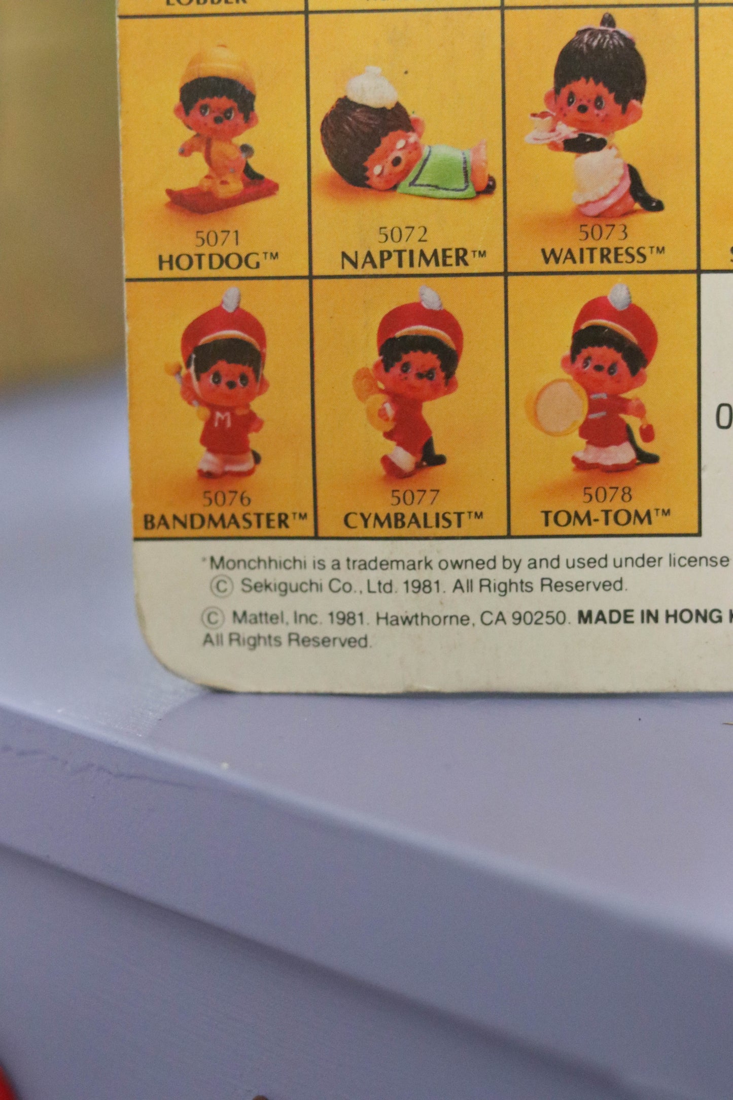 Vintage 80s Deadstock Monchhichi Collectible Trinket (Short Stop B)