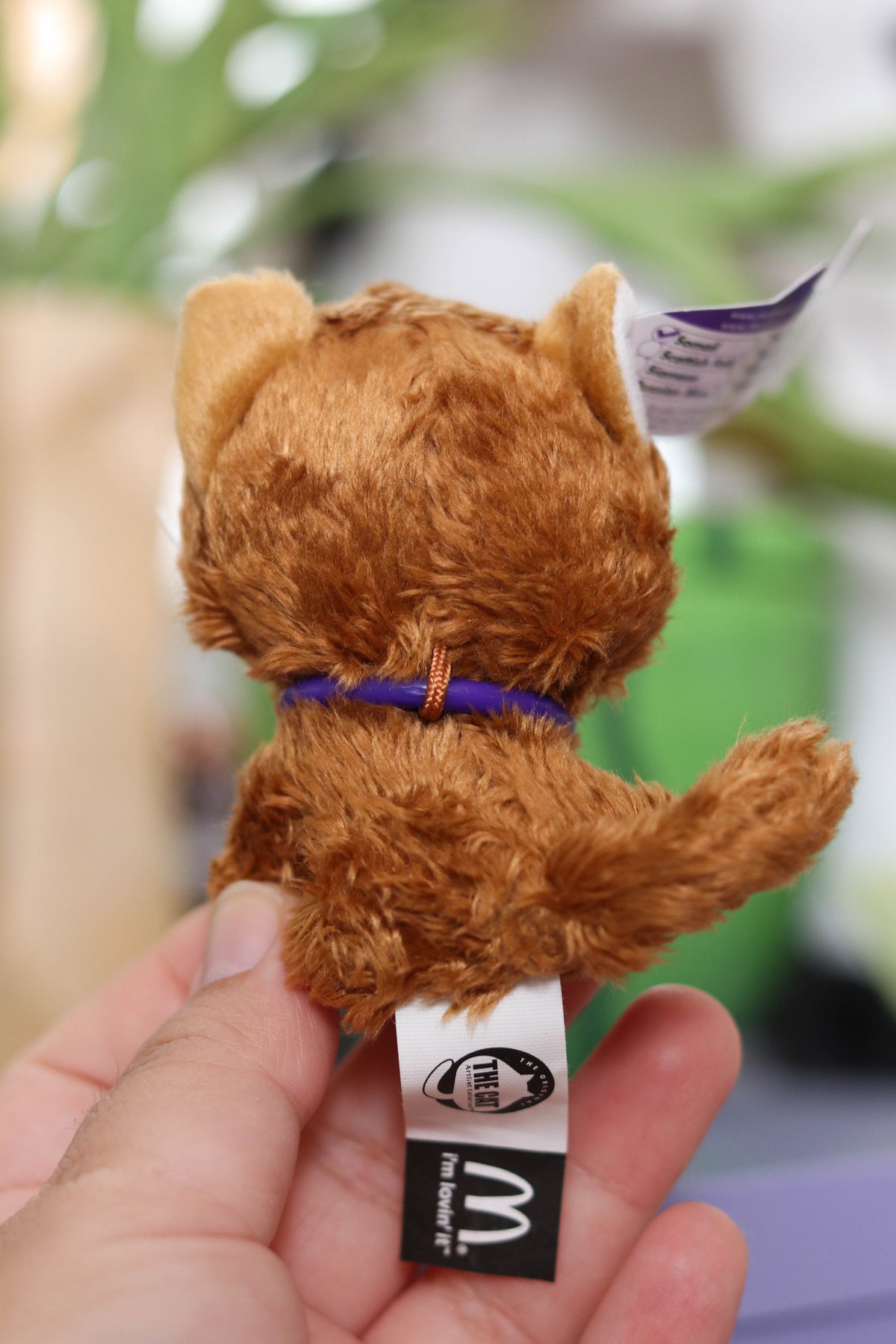 2000s THE CAT Somali Mini Plush