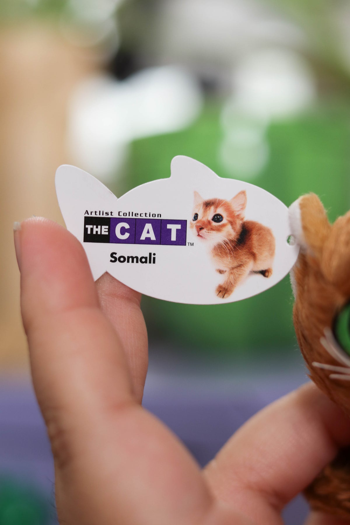 2000s THE CAT Somali Mini Plush