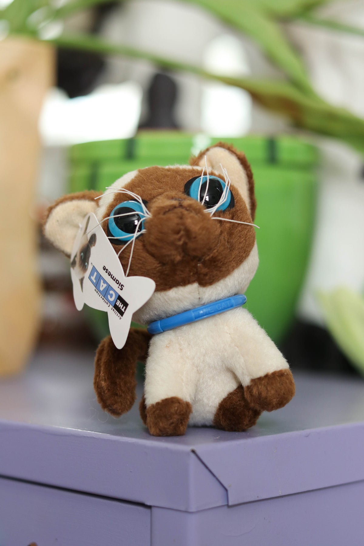 2000s THE CAT Siamese Mini Plush