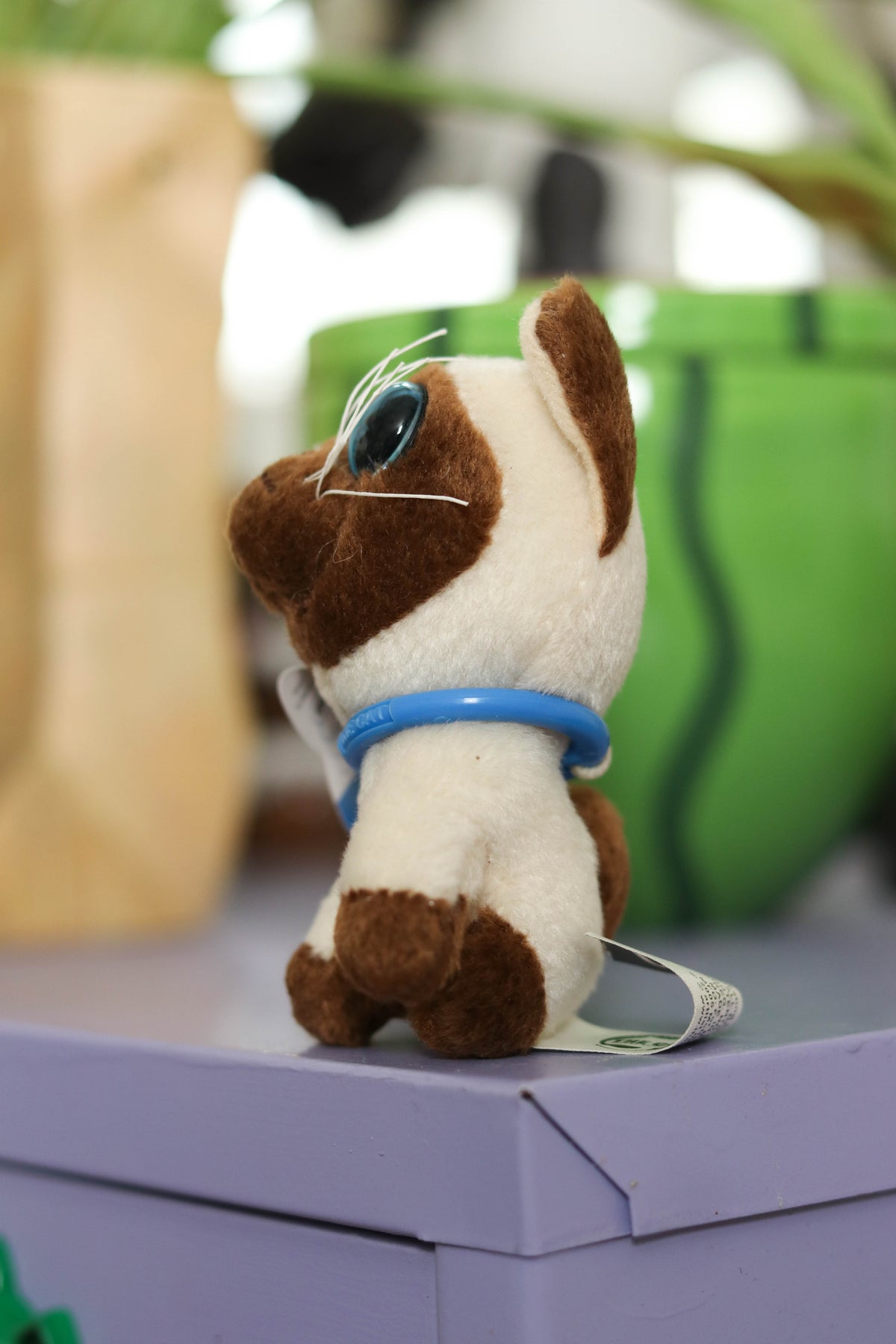 2000s THE CAT Siamese Mini Plush