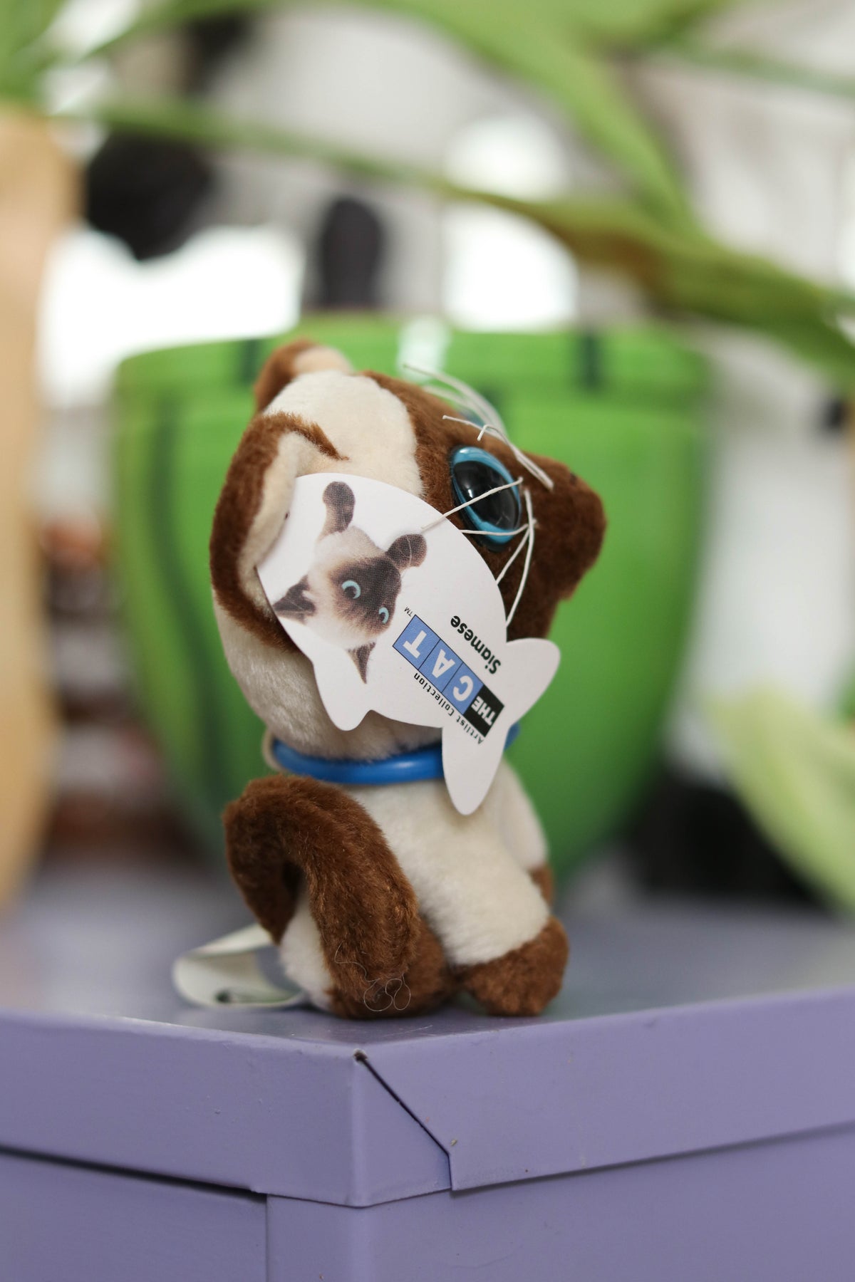 2000s THE CAT Siamese Mini Plush