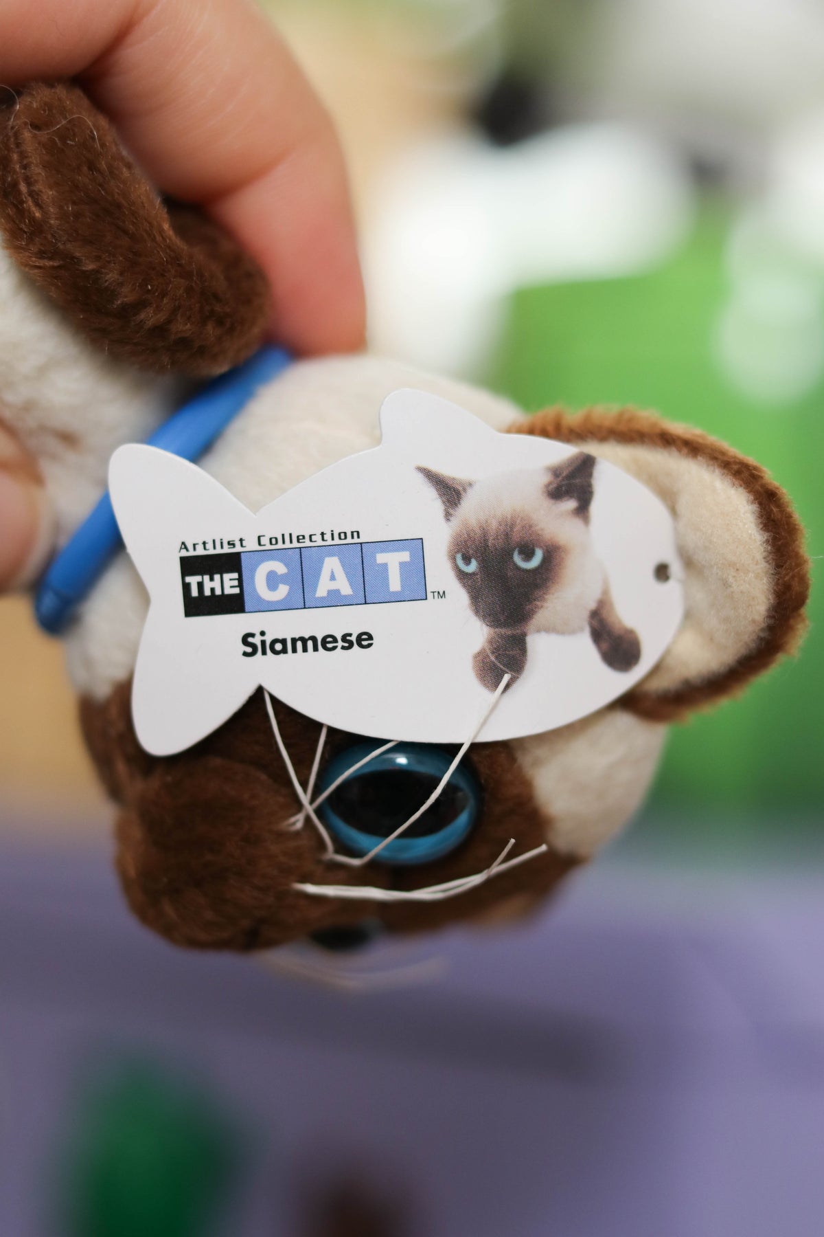 2000s THE CAT Siamese Mini Plush