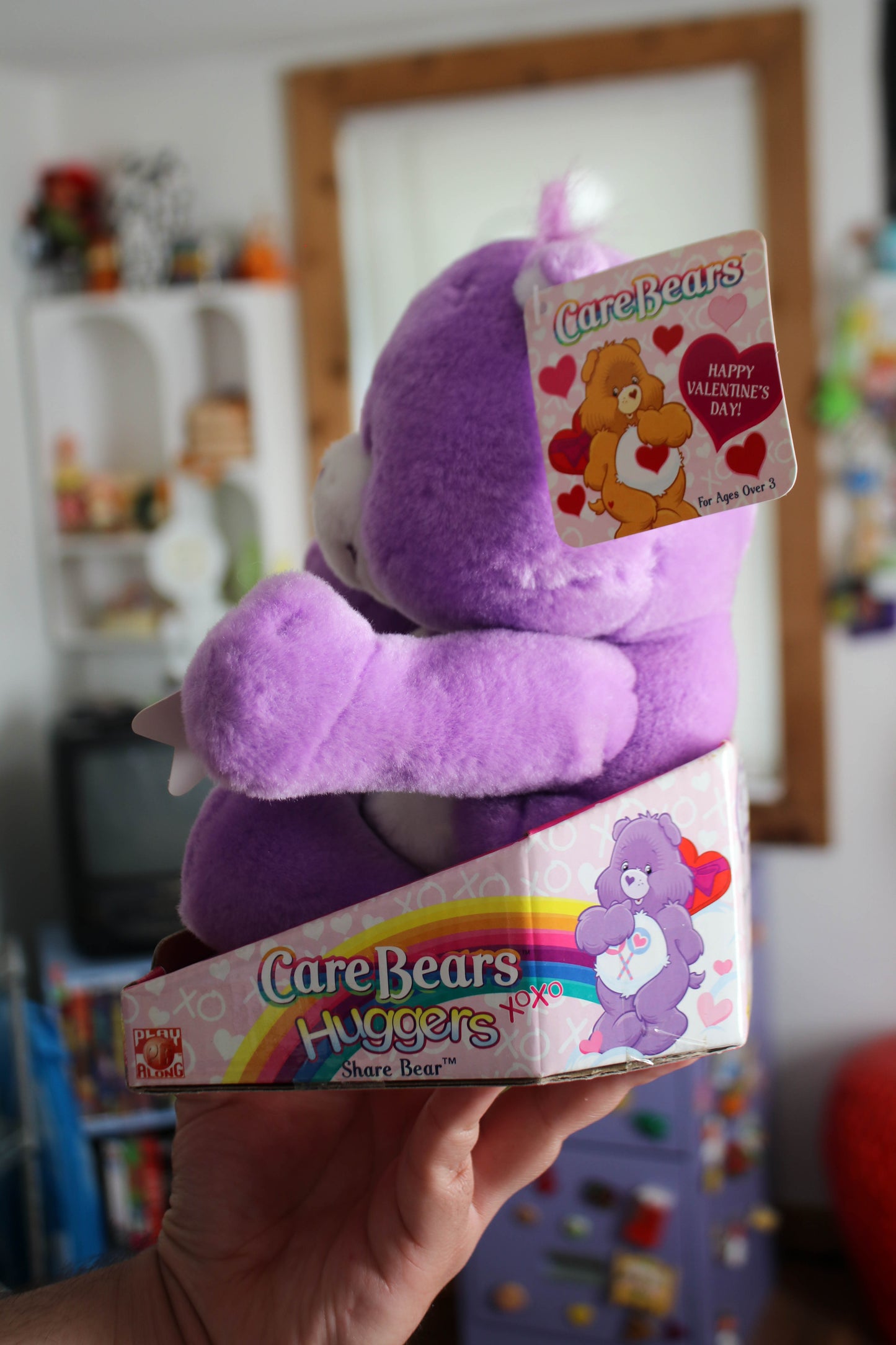 2000's Care Bears Huggers Share Bear Plush