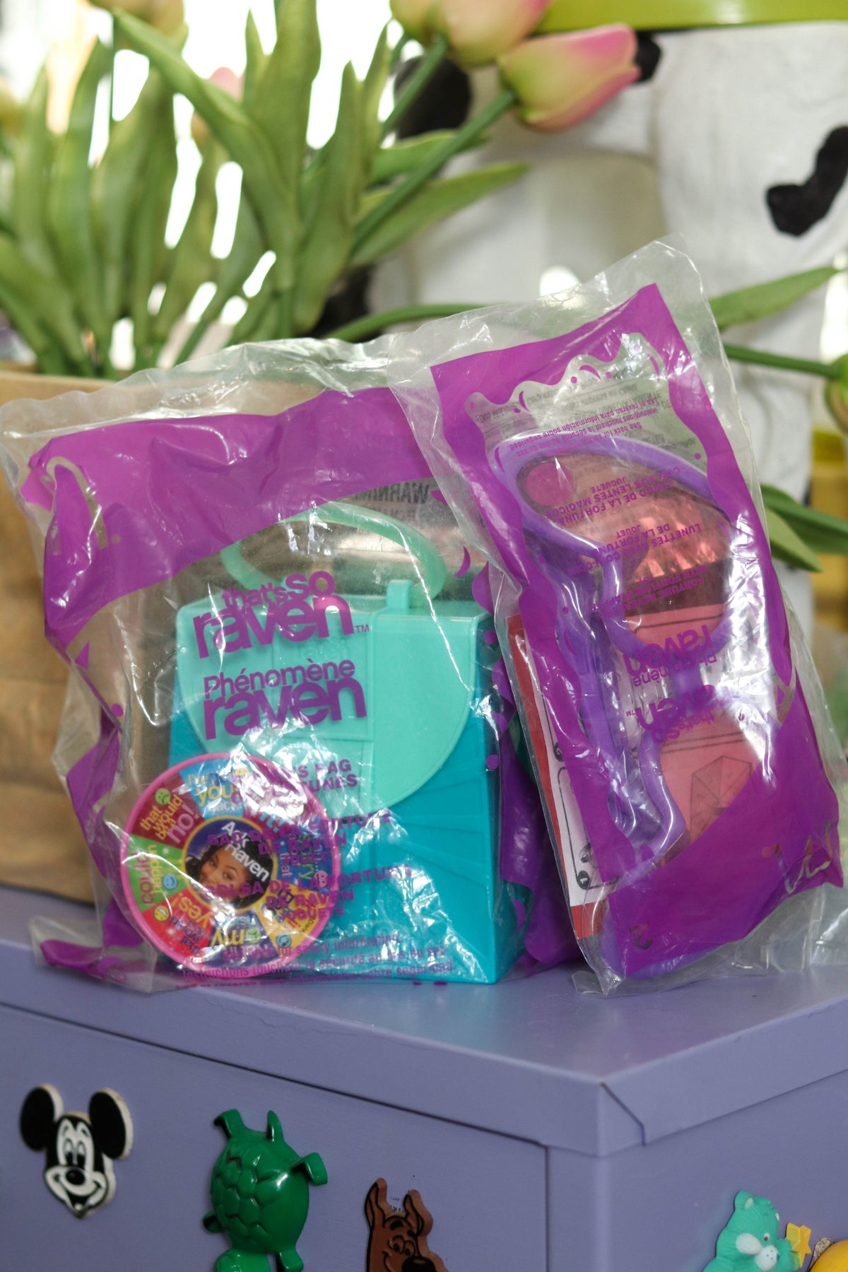 2000s That's So Raven Happy Meal Toys 2pc Set