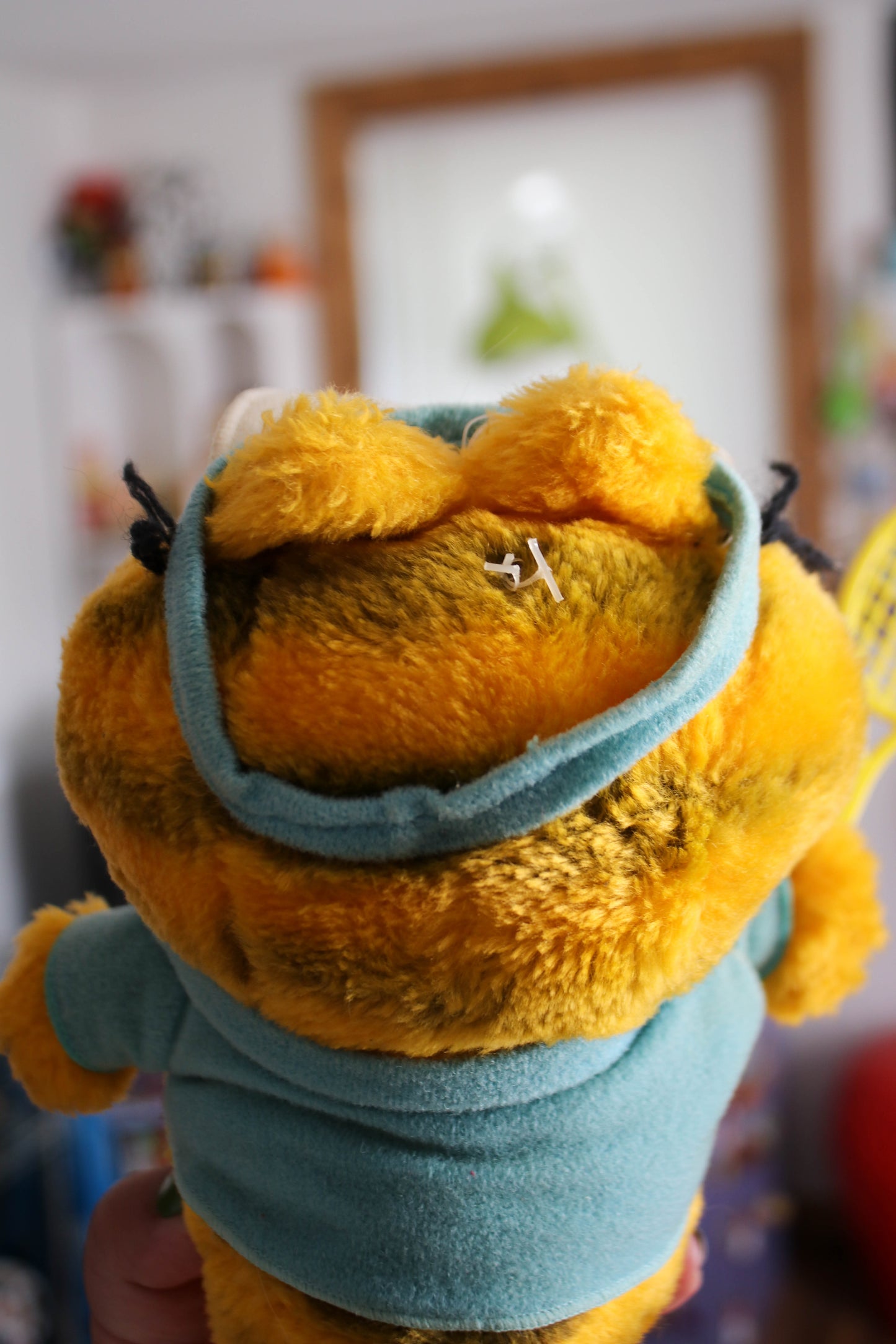 Vintage 80s Garfield Tennis Player Plush