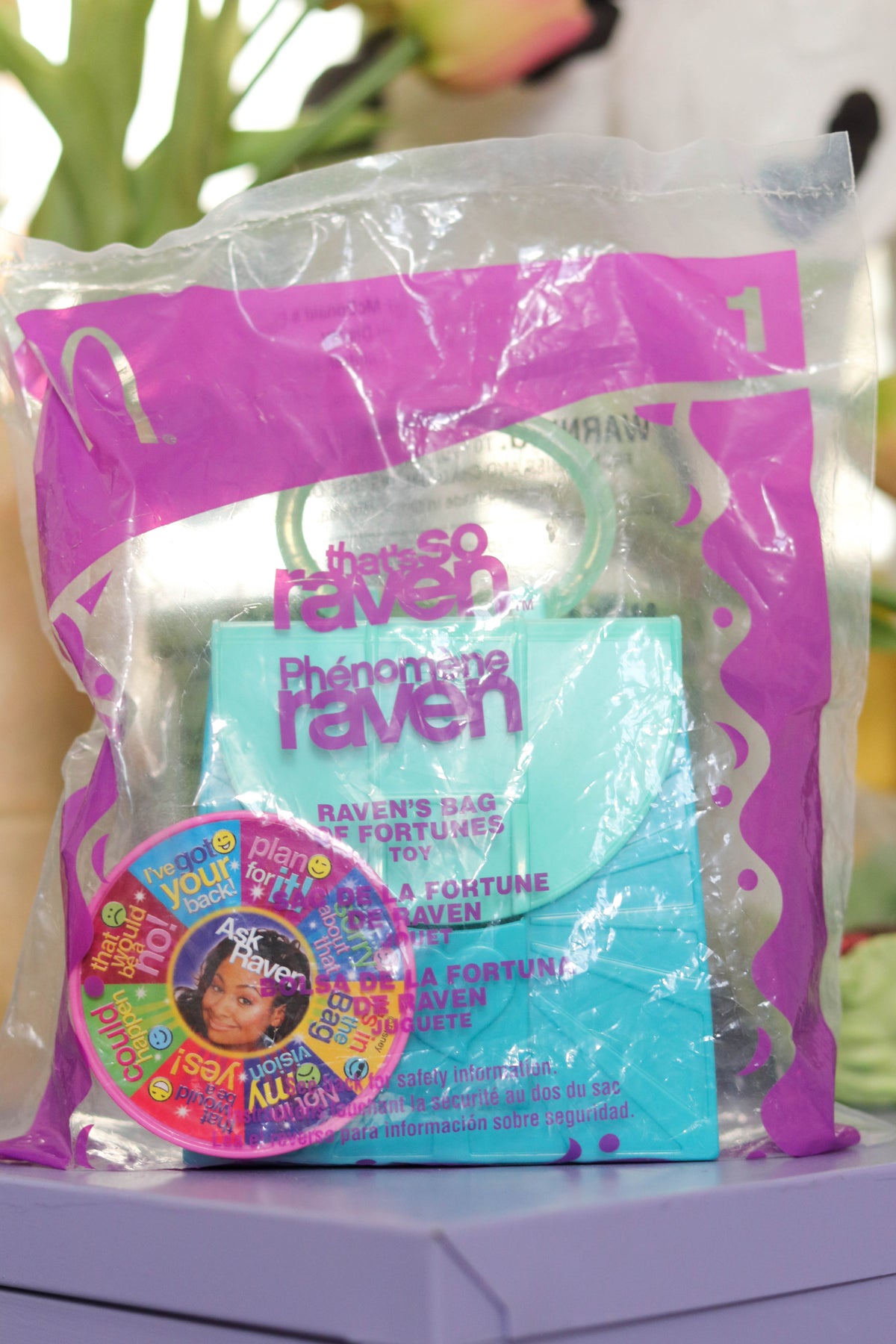 2000s That's So Raven Happy Meal Toys 2pc Set
