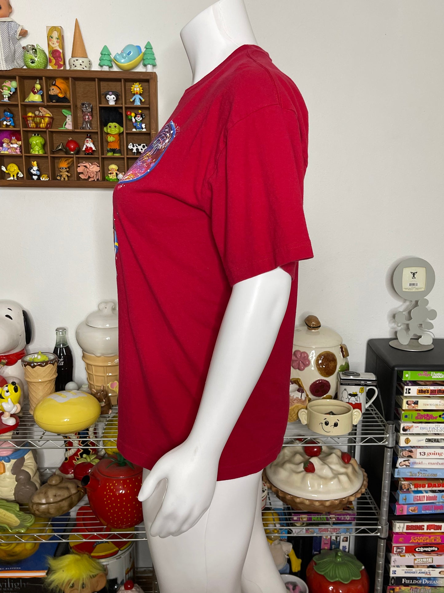 2000s Red Florida Disney Graphic Tee Sz XL
