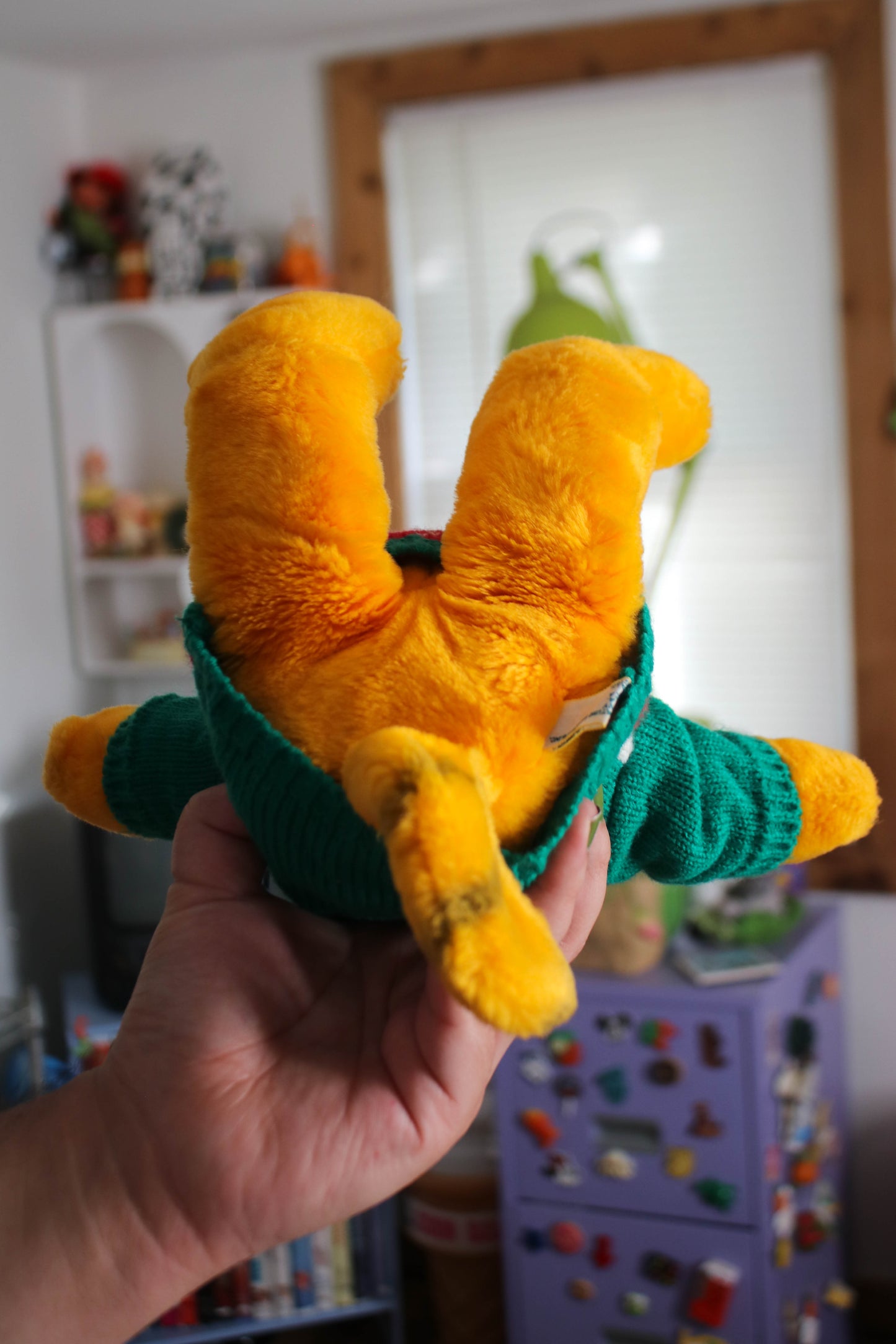 Vintage 80s Garfield Holiday Gimme Gimme Plush