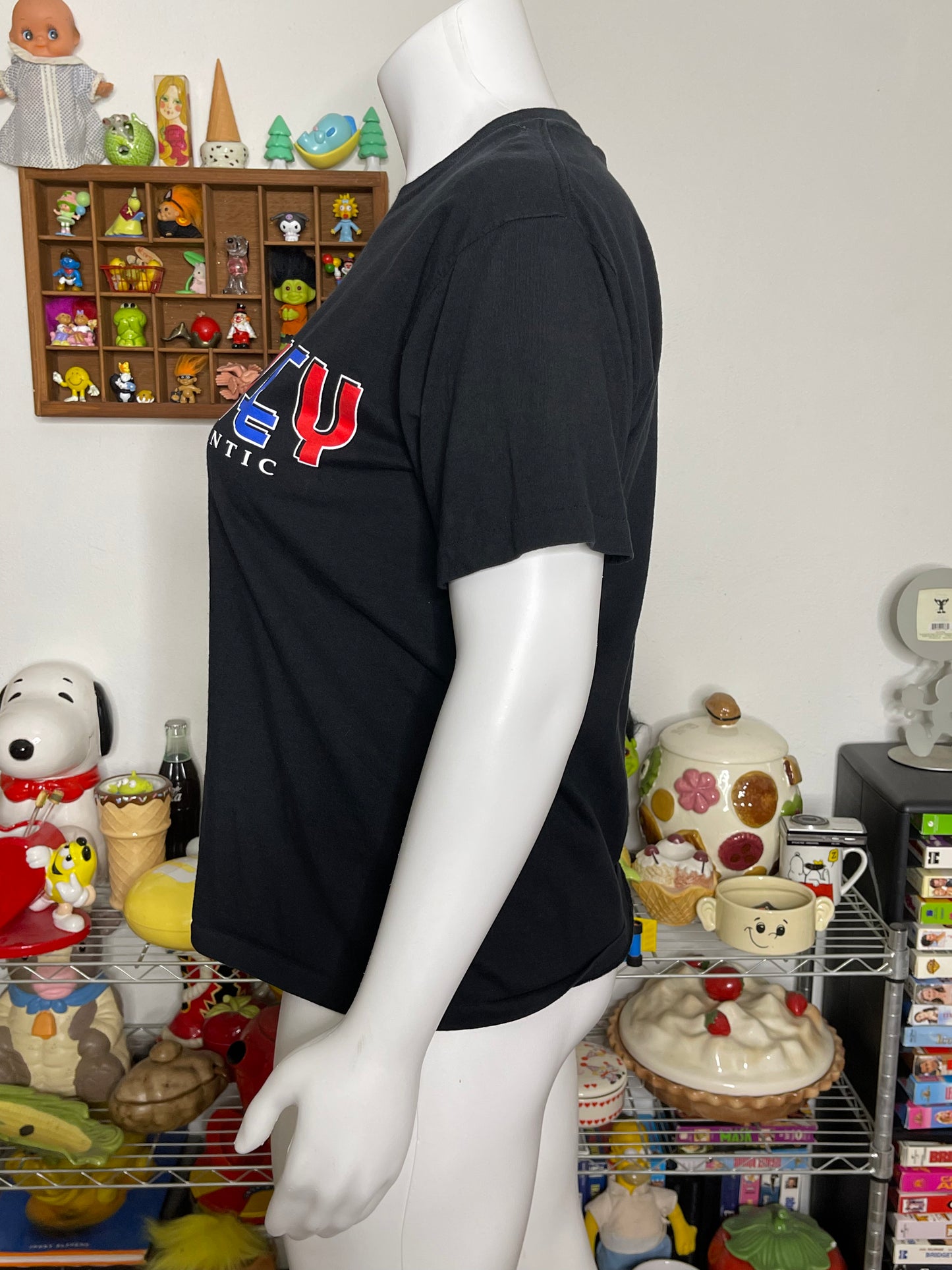 Vintage Mickey Mouse Black Graphic Tee Sz "OS" XL