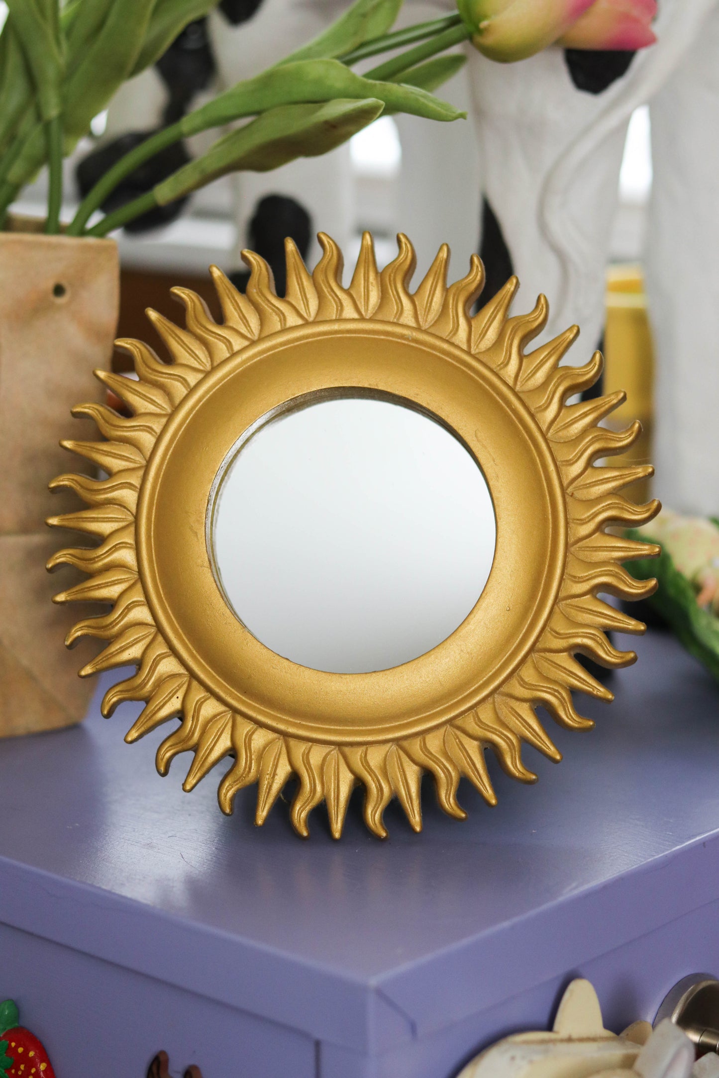 Celestial Sun Burst Small Mirror's 2pc Set