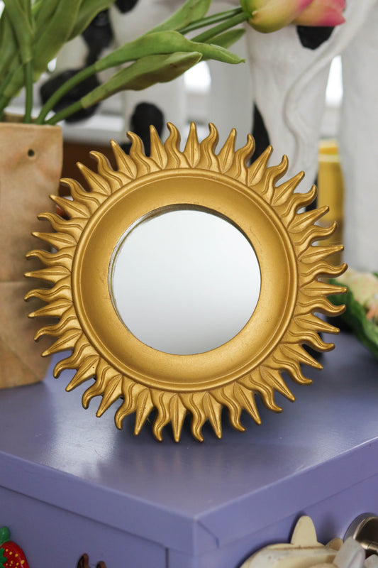 Celestial Sun Burst Small Mirror's 2pc Set