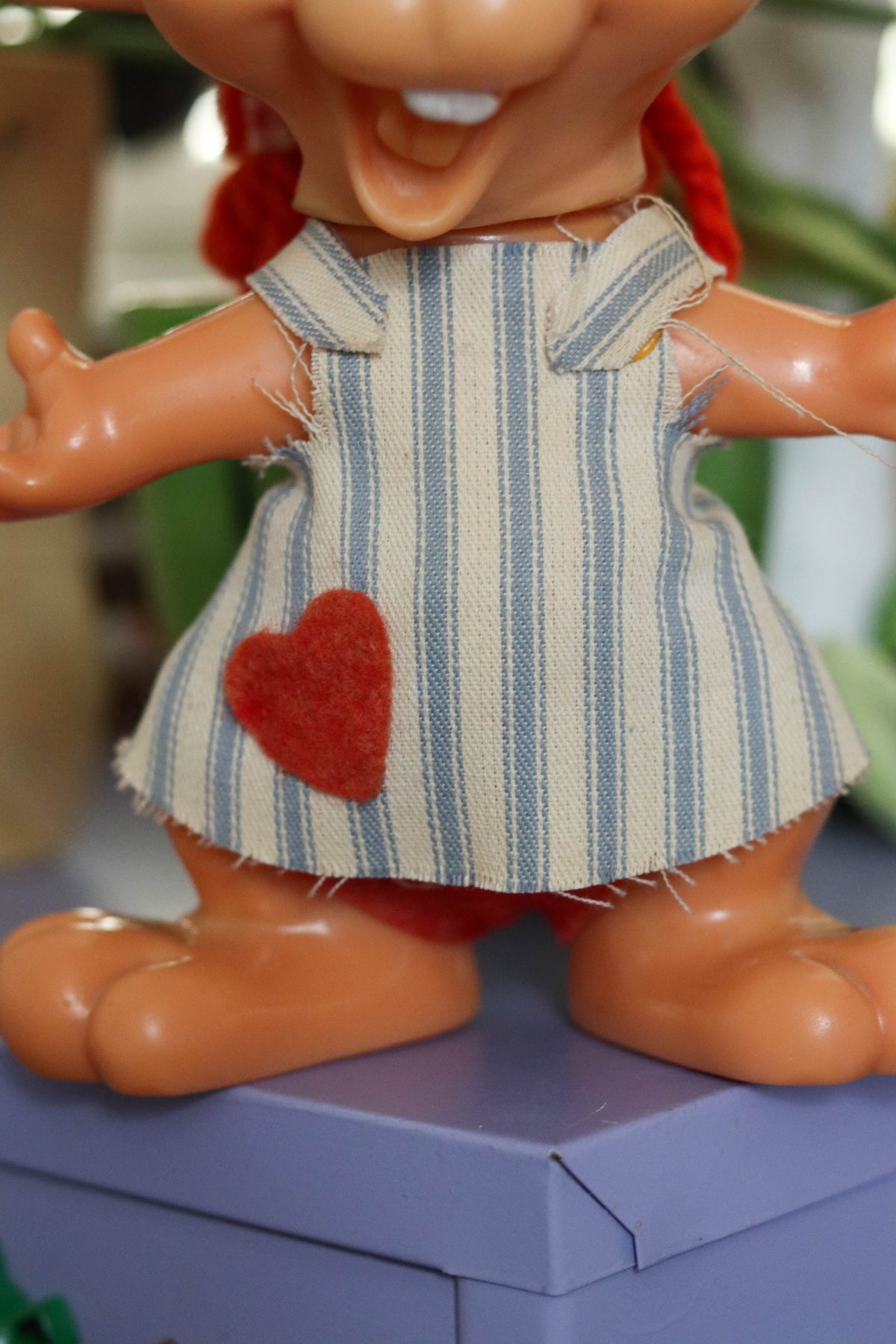 Vintage Roy Des Of Florida Country Girl Mouse Coin Bank