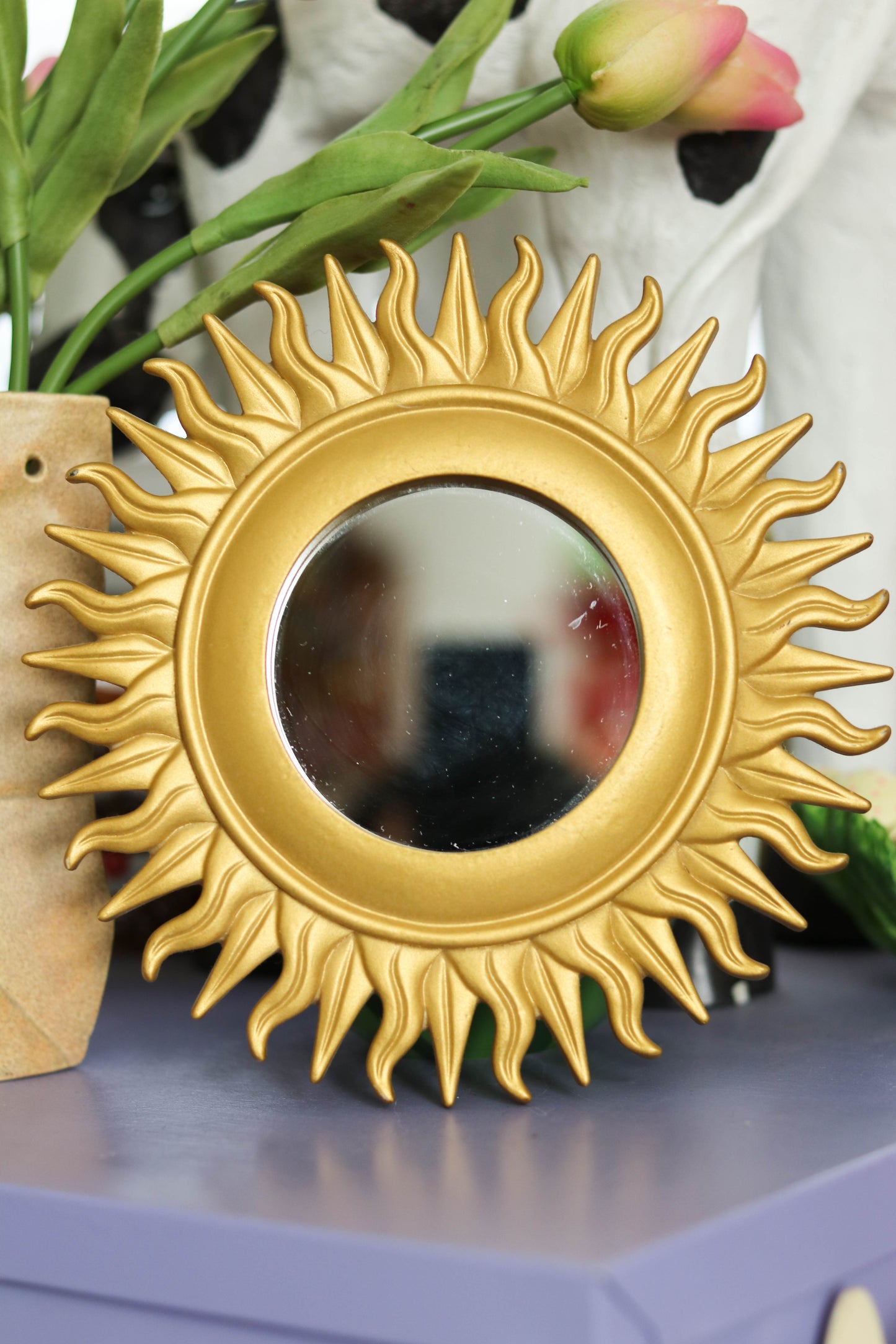 Celestial Sun Burst Small Mirror's 2pc Set