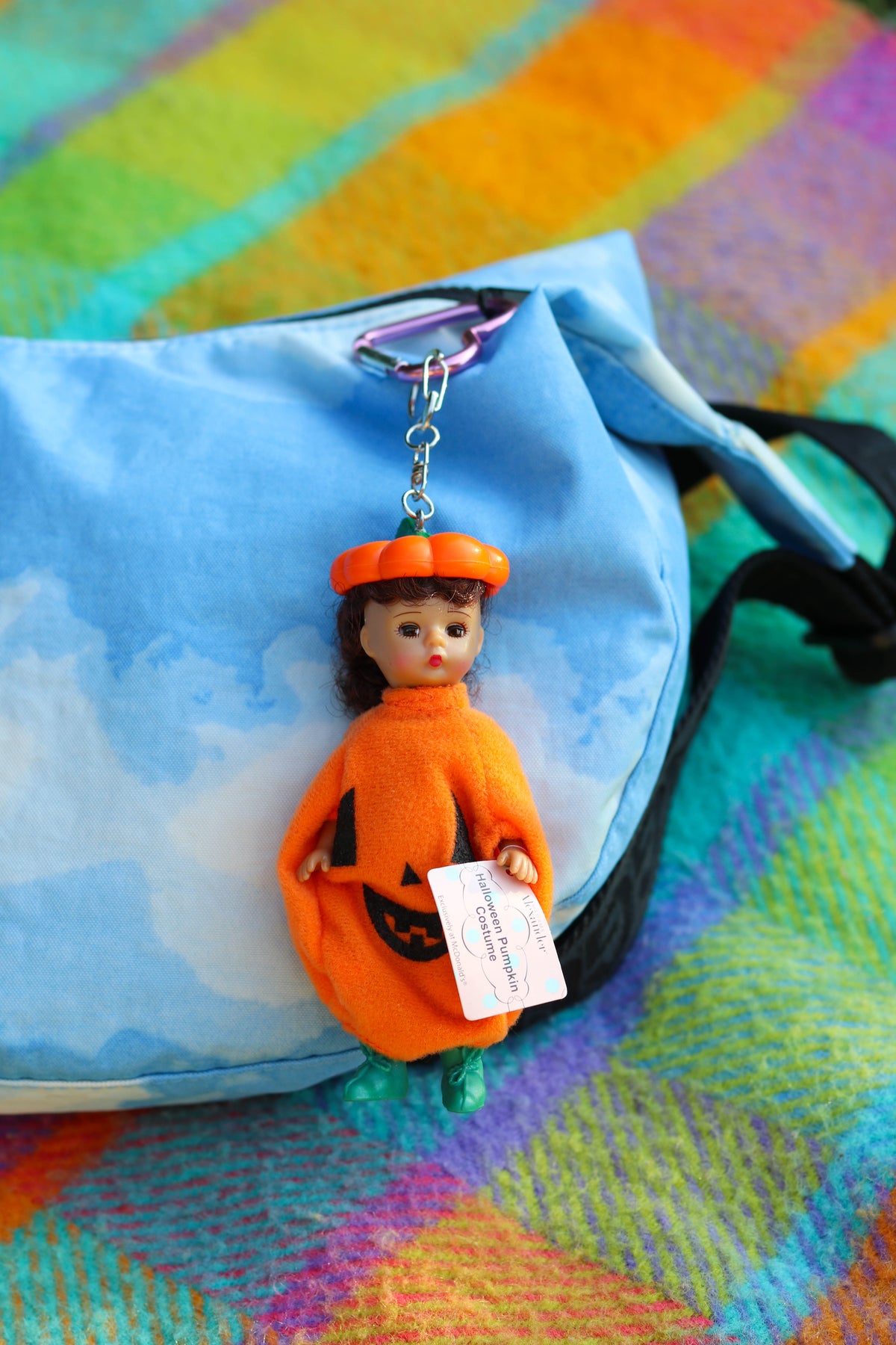 2000s Pumpkin Costume Madame Alexander Dolls Keychains