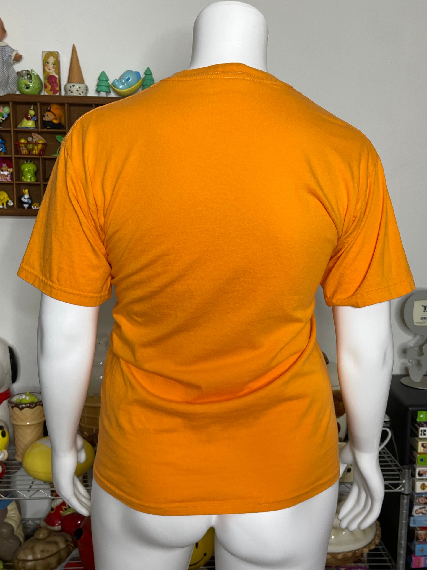 Vintage Orange Animal Kingdom Graphic Tee Sz M