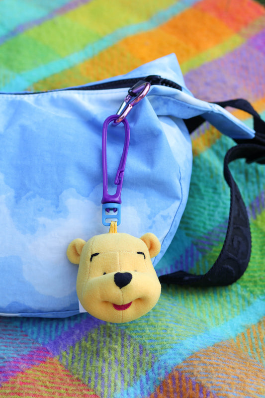 90s Pooh Plush Keychain