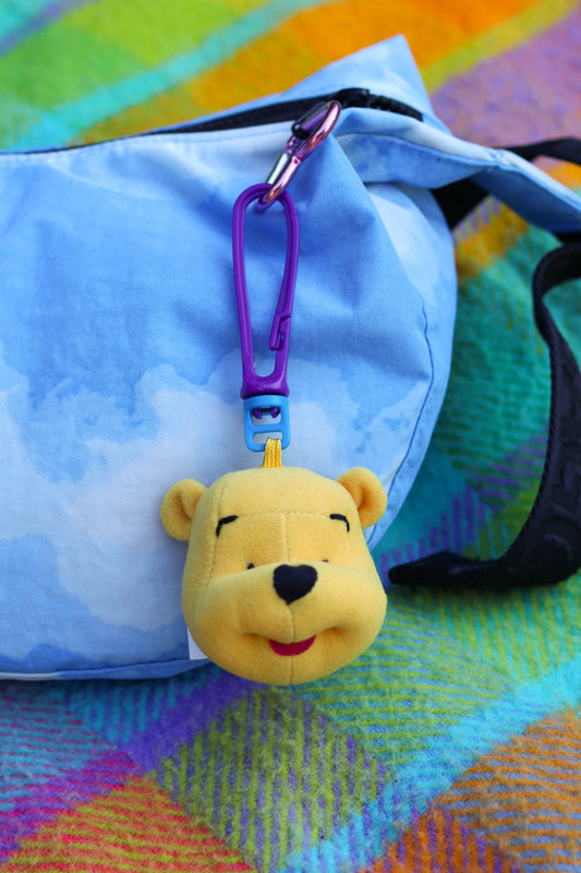 90s Pooh Plush Keychain
