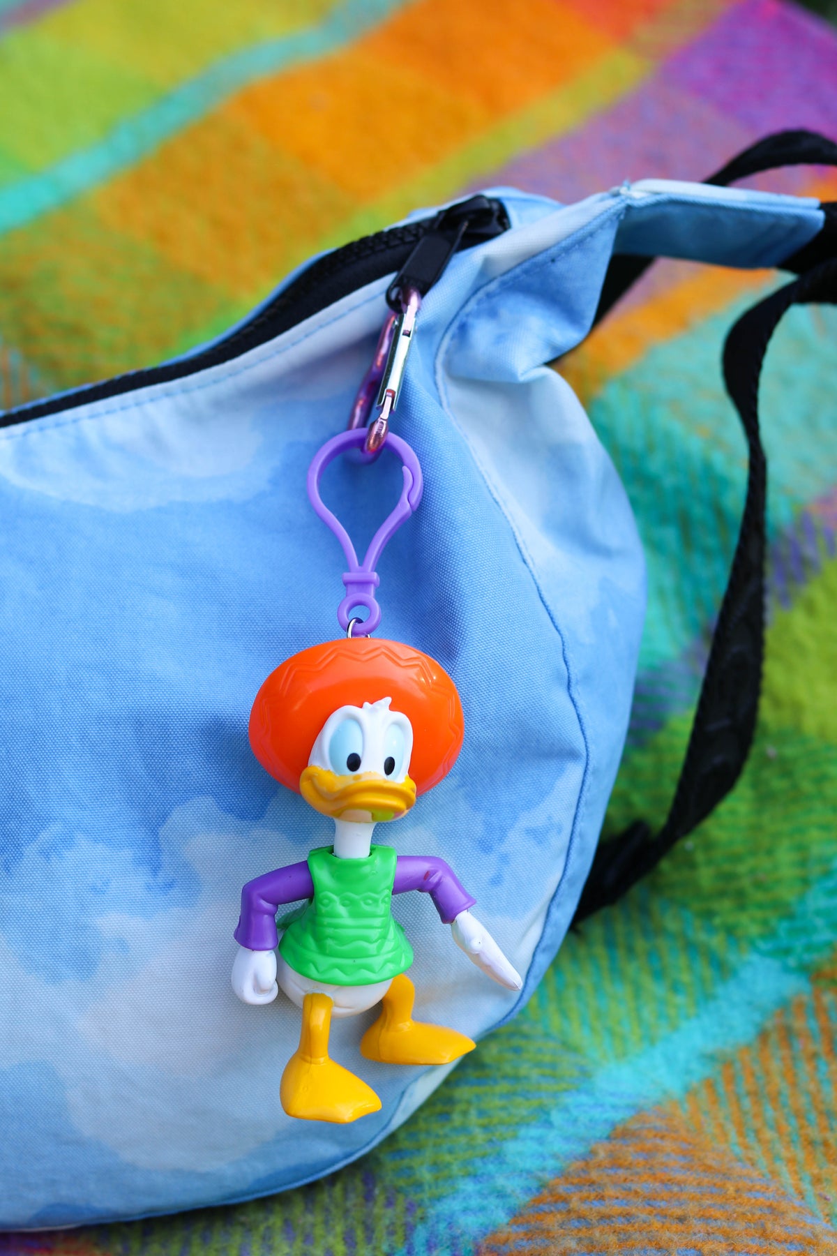 Vintage Upcyled Cartoon Keychains #10
