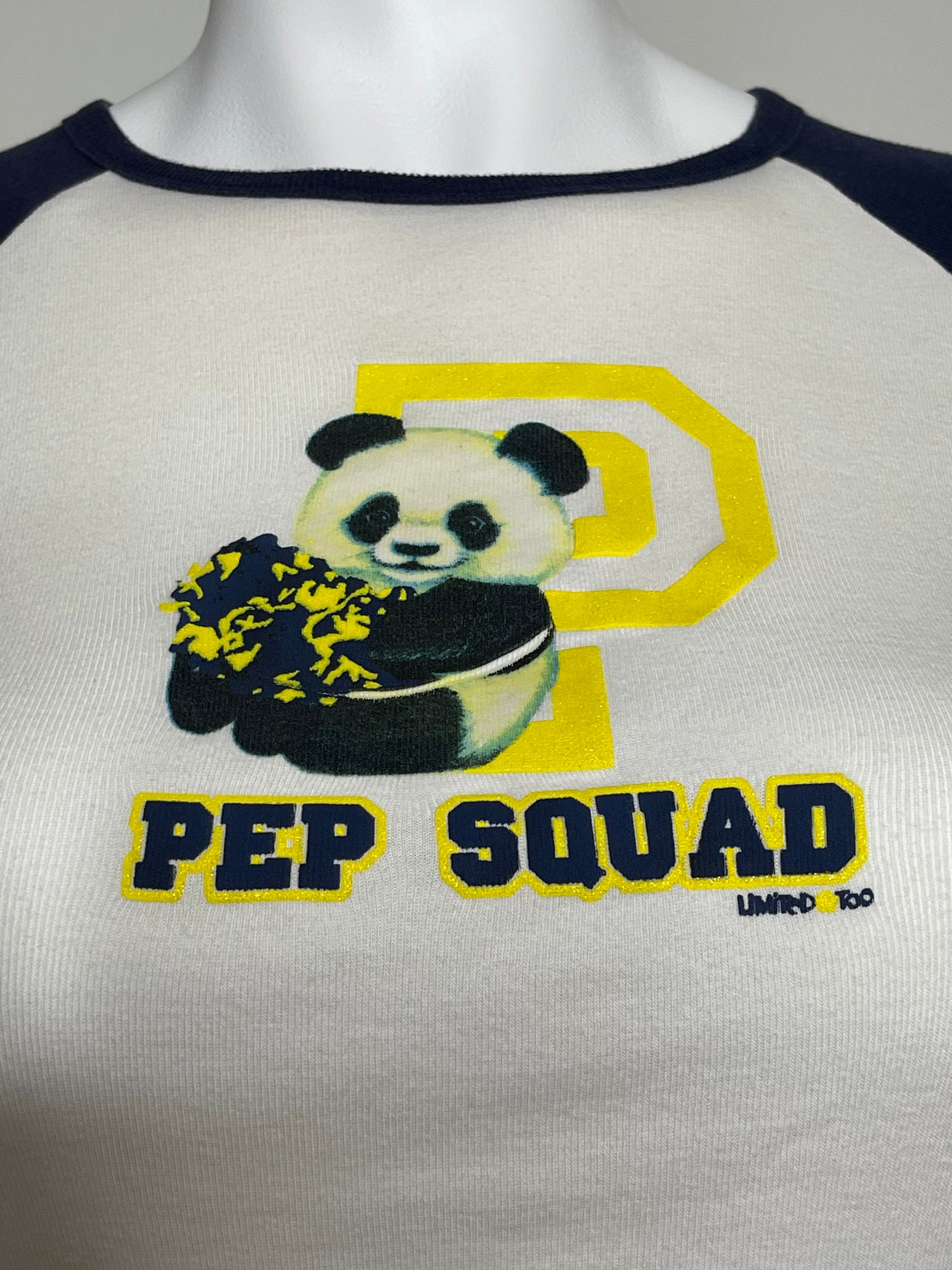 2000s Limited Too Pep Squad Raglan Tee Sz XL