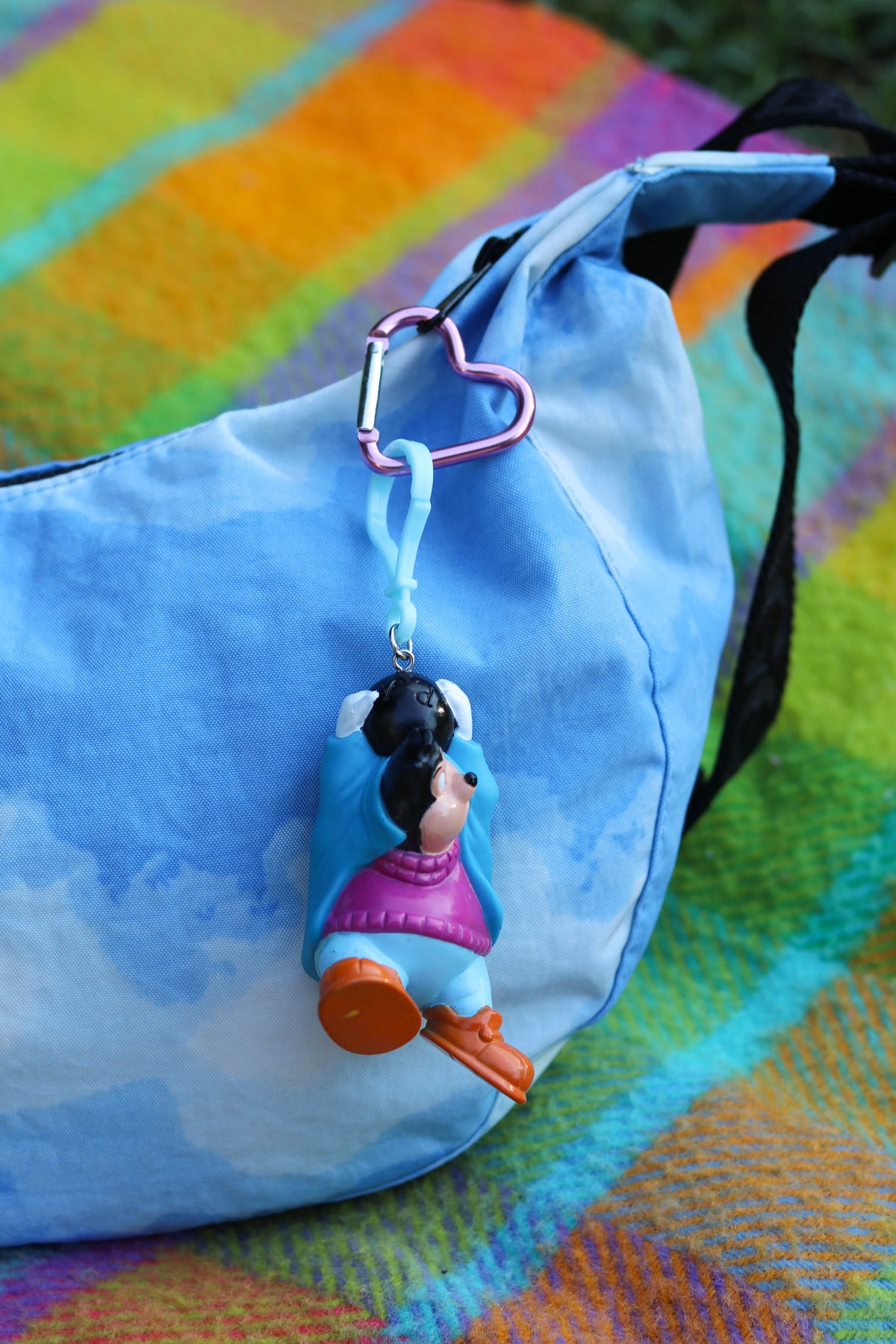 Vintage Upcyled Cartoon Keychains #10