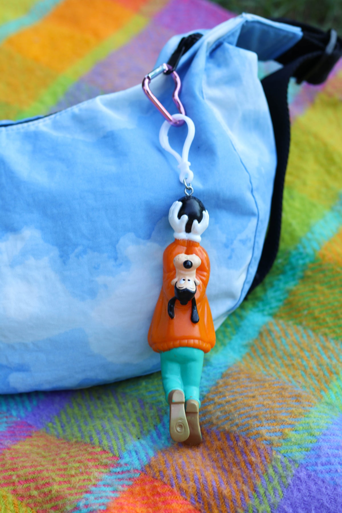 Vintage Upcyled Cartoon Keychains #10
