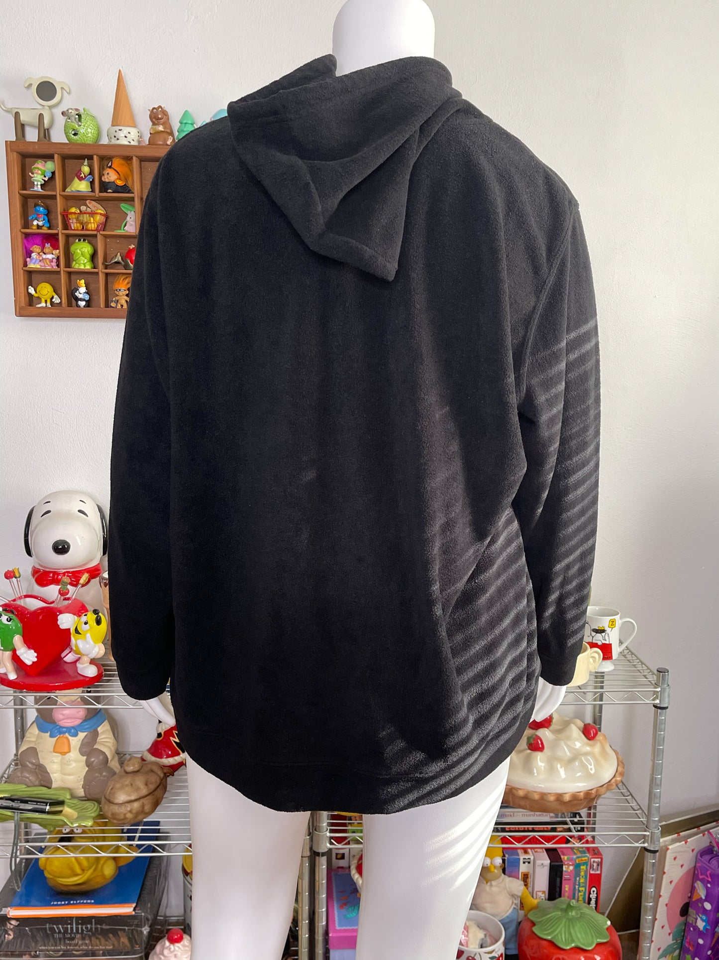 Y2K 2000s Tinker Bell Flirt Fleece Zip-up Hoodie Sz 3x