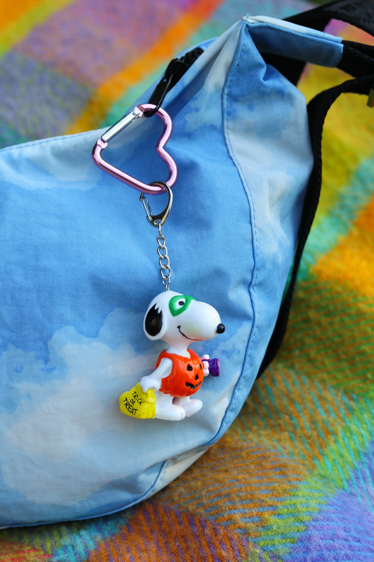 Vintage Snoopy Halloween Upcycled Keychains