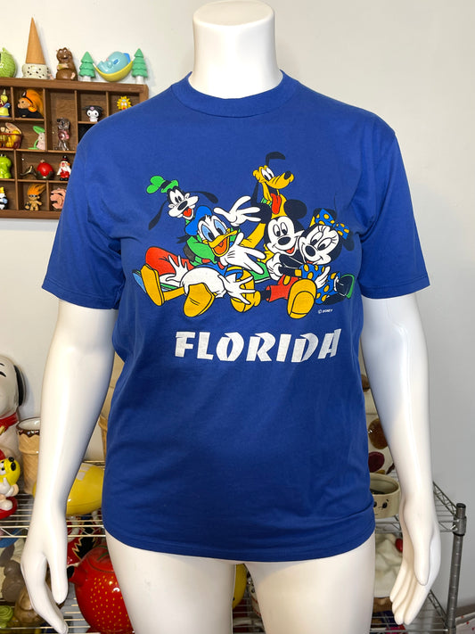 Vintage 90s Disney Florida Tee Sz L