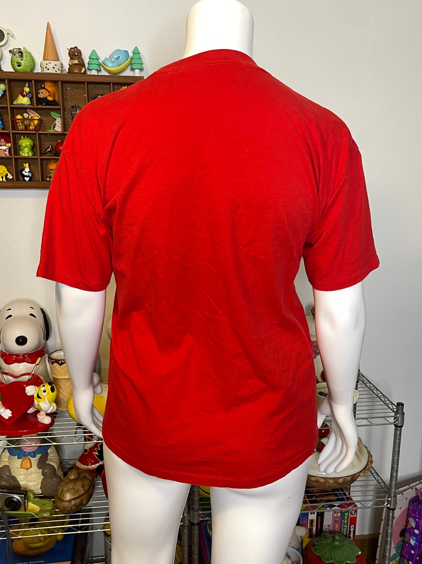 90s Hands Off Holiday Graphic Tee Sz XL