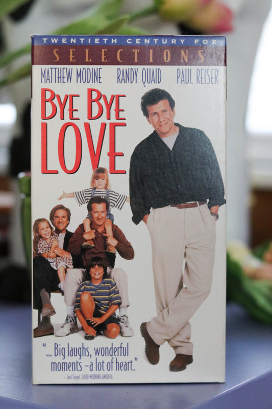 Bye Bye Love VHS Movie