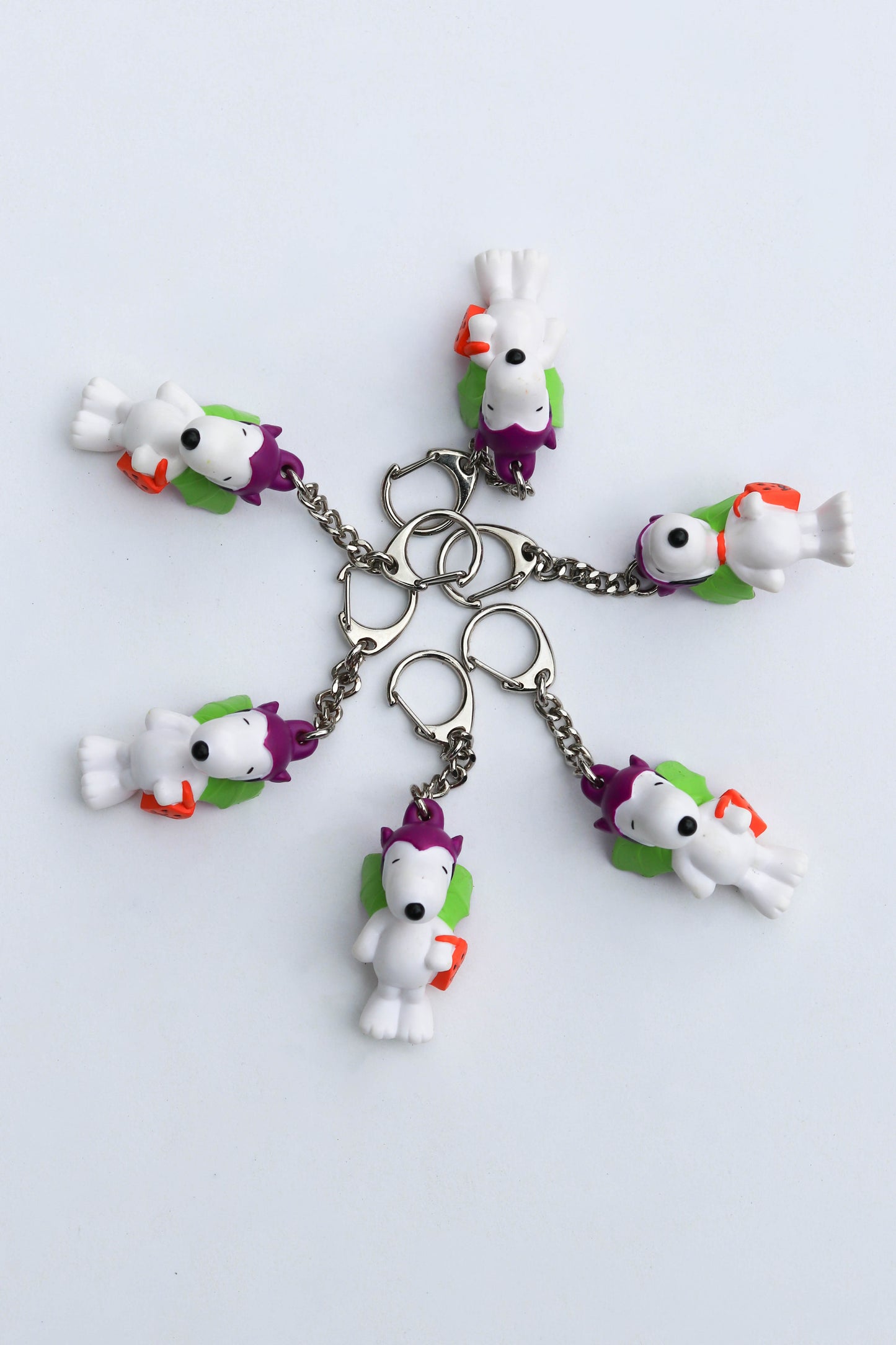 Vintage Snoopy Bat Keychain