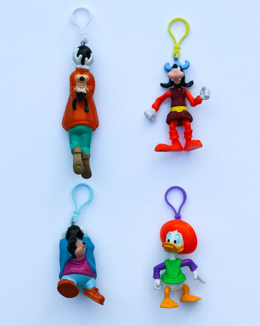 Vintage Upcyled Cartoon Keychains #10