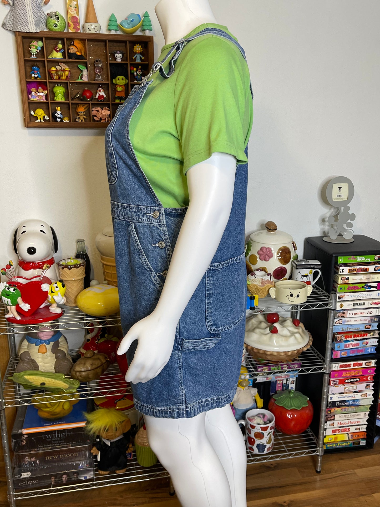 Vintage  2000s Medium Wash Gap Denim Overalls Sz XXL